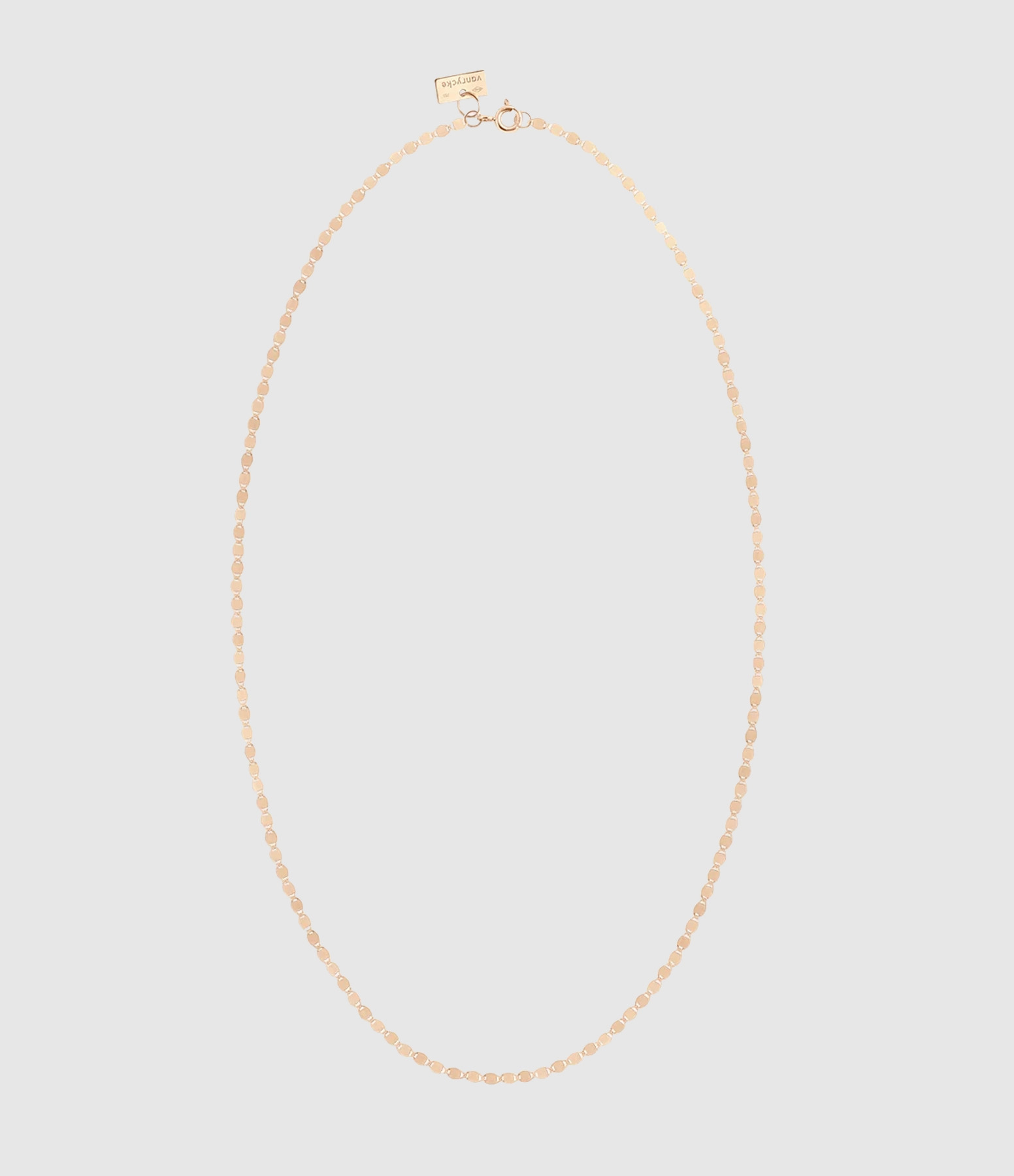 Collier Skin Tattoo S Or Rose 40cm