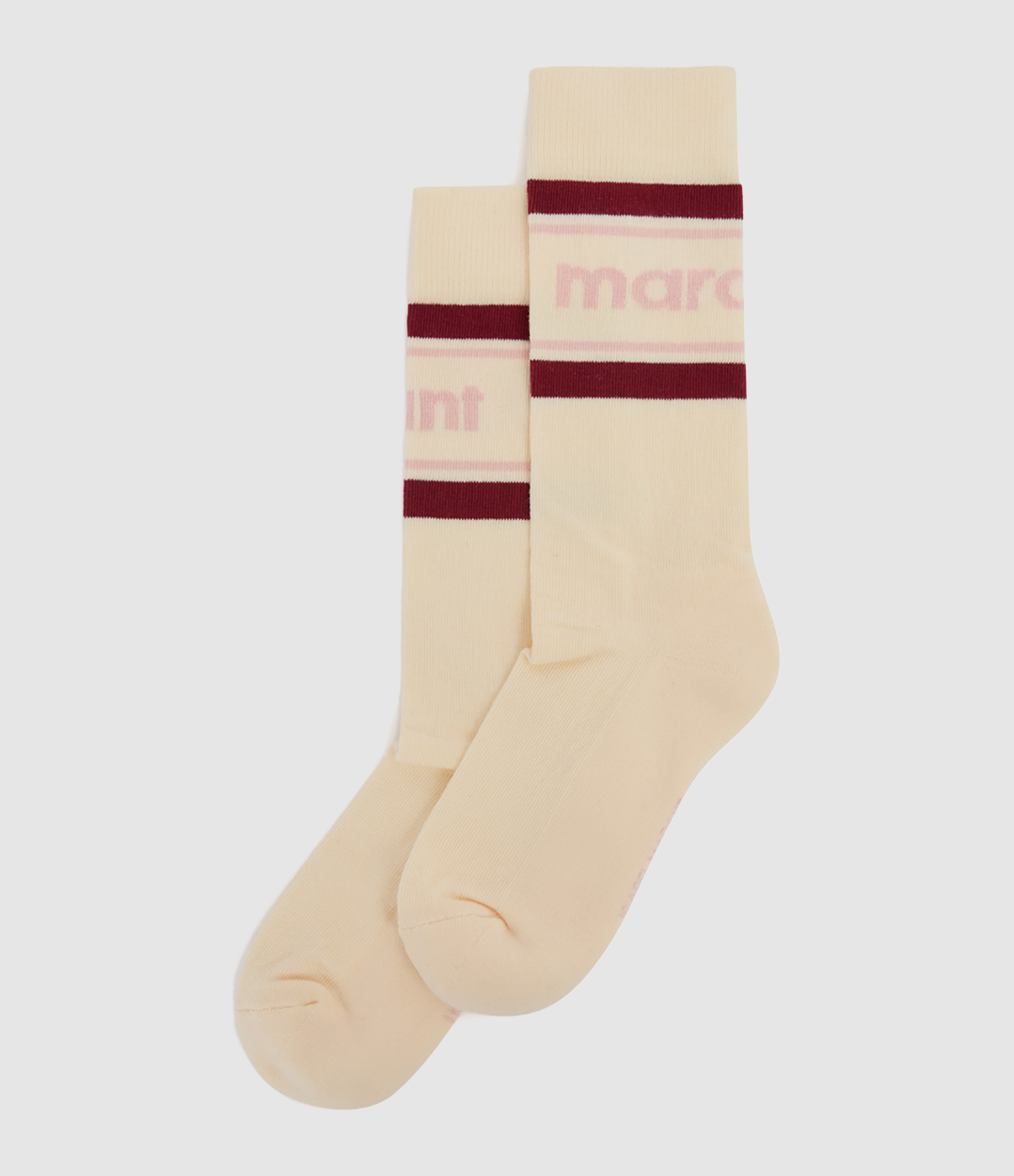 Chaussettes Dona Ecru Red