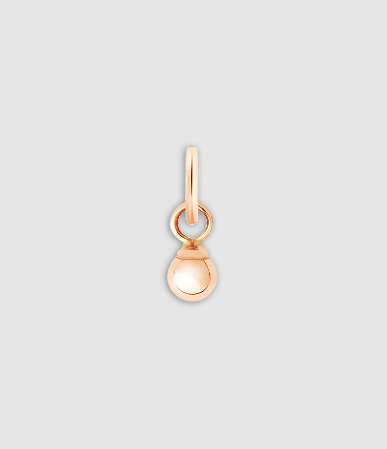 Pendentif Petite Perle Or Rose