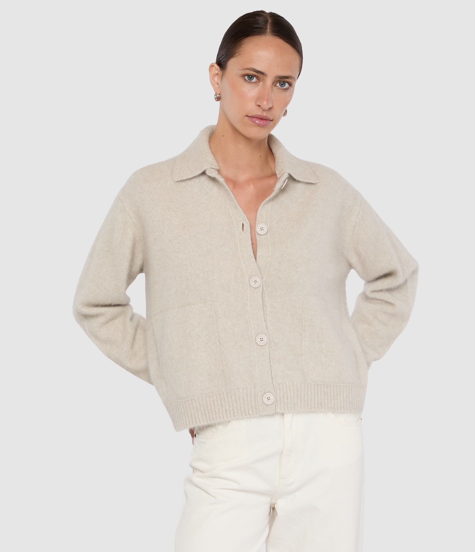 Gilet Ladies Polo Ivory