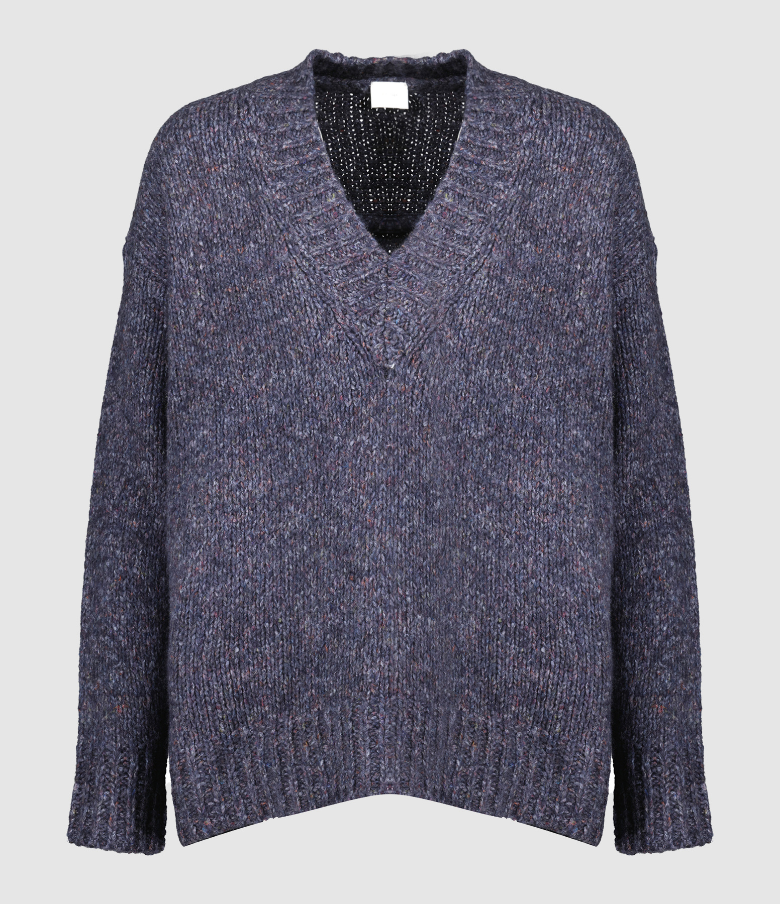 Pull Col V Navy