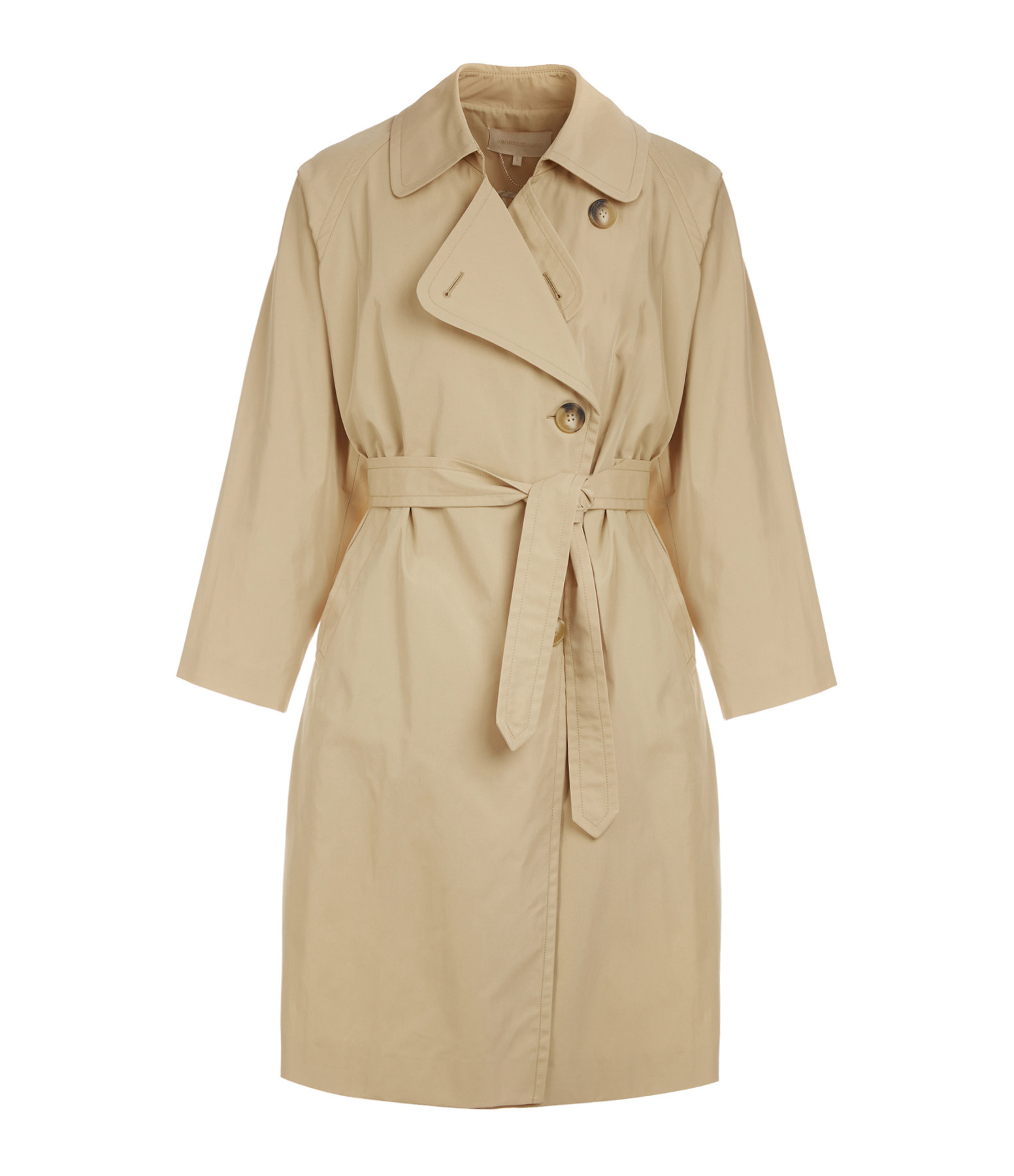 Femme Vêtements Manteaux Imperméables et trench coats Trench Smith En coton Coton Vanessa Bruno en coloris Neutre 