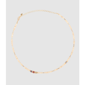 Collier Court Sacha Ivoire