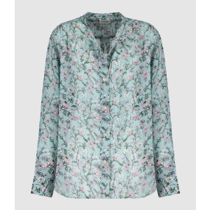 Chemise Mexika Coton Imprimé Amande