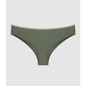 Culotte de Bain Mari Lurex Kaki Shiny