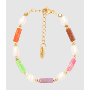 Bracelet Kami Hématite Multicolore