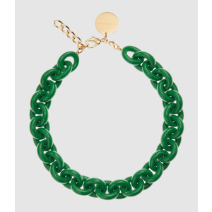 Collier Circle Vert