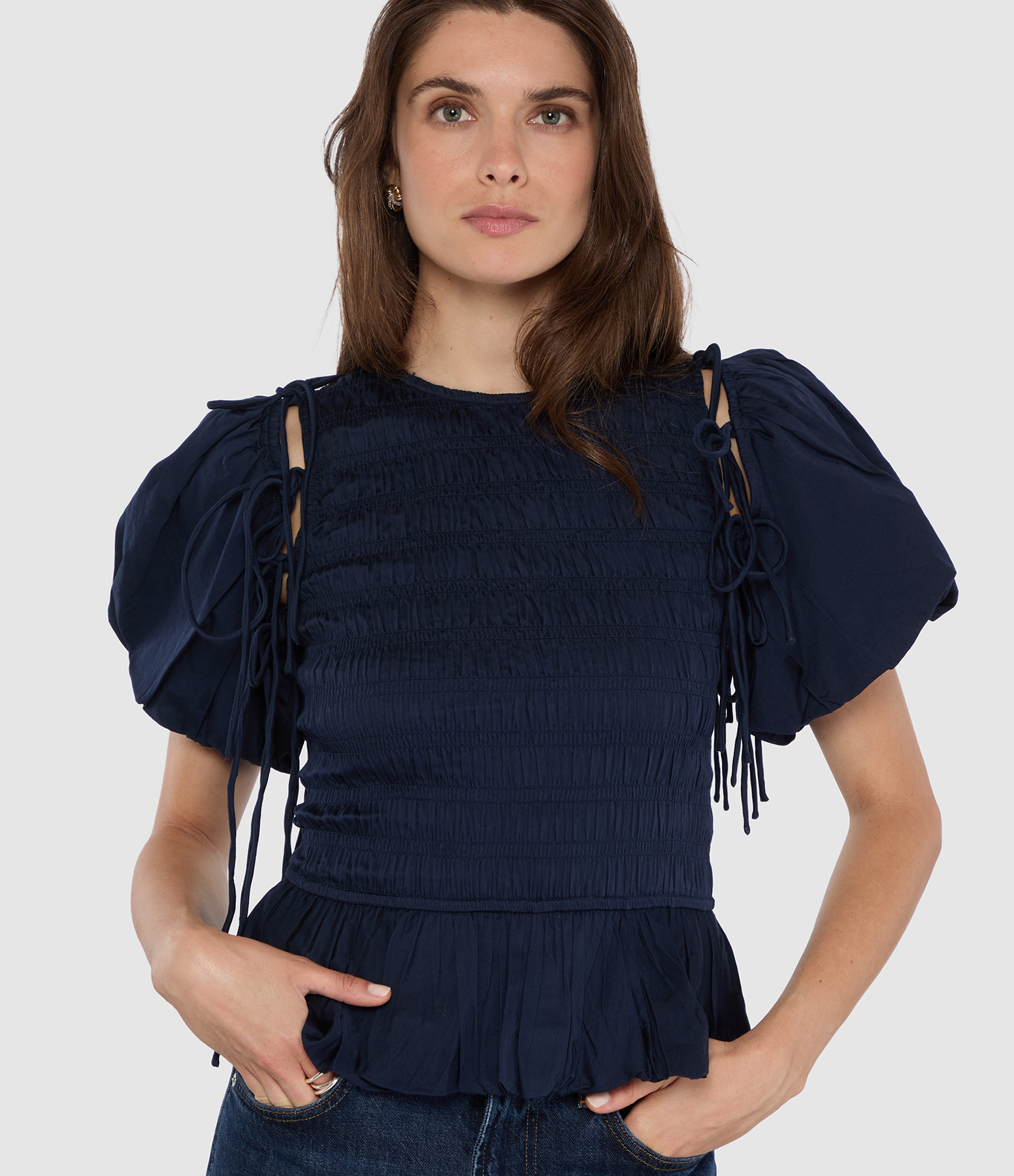 Blouse Becca Navy