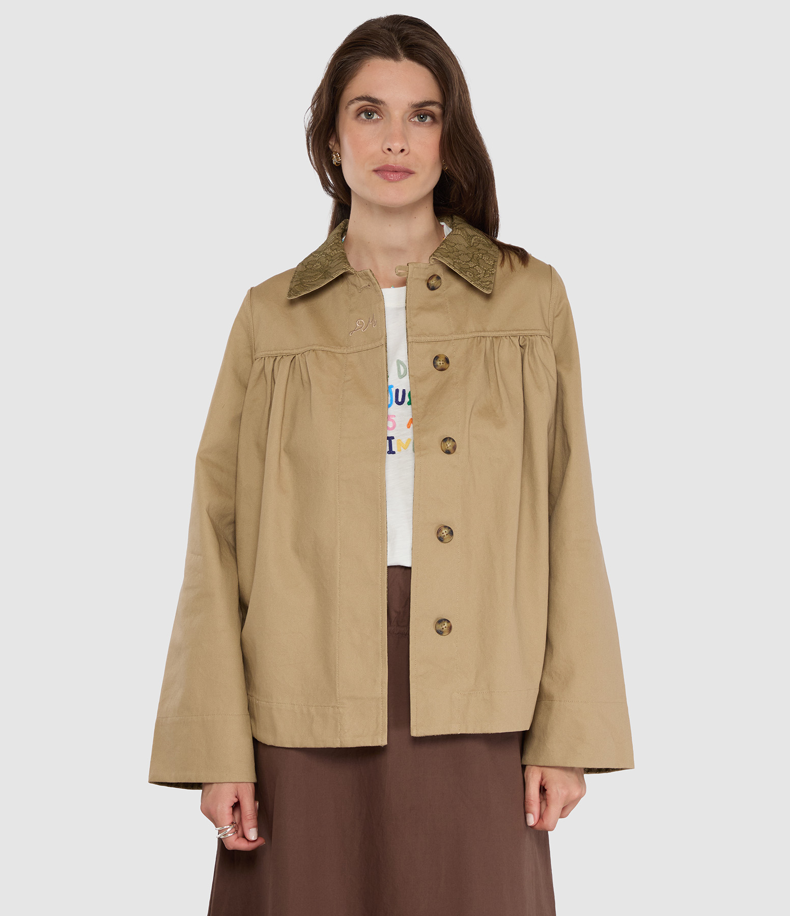 Veste Mercedes Reversible Stone