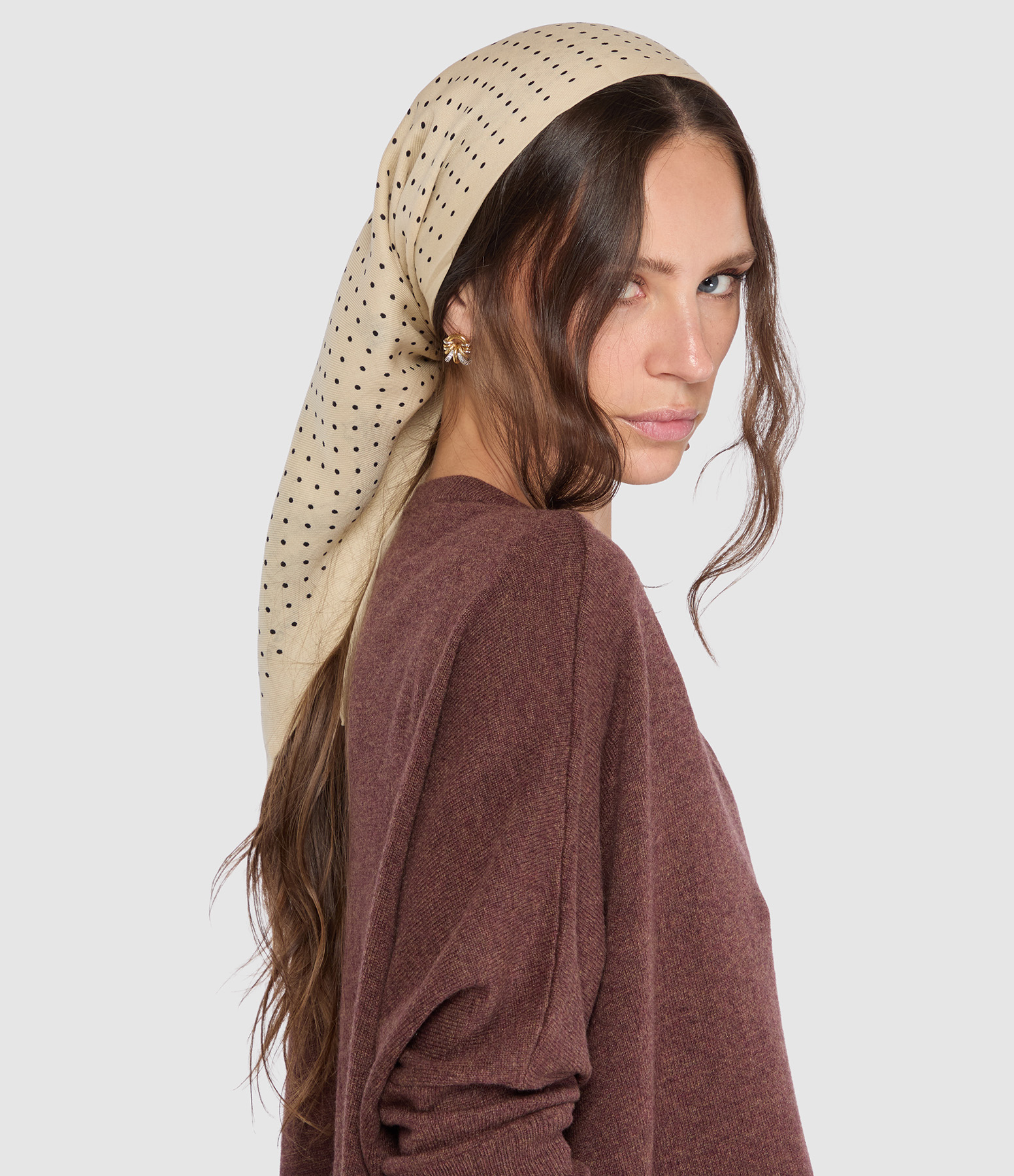 Foulard Judy Triangolo Cream