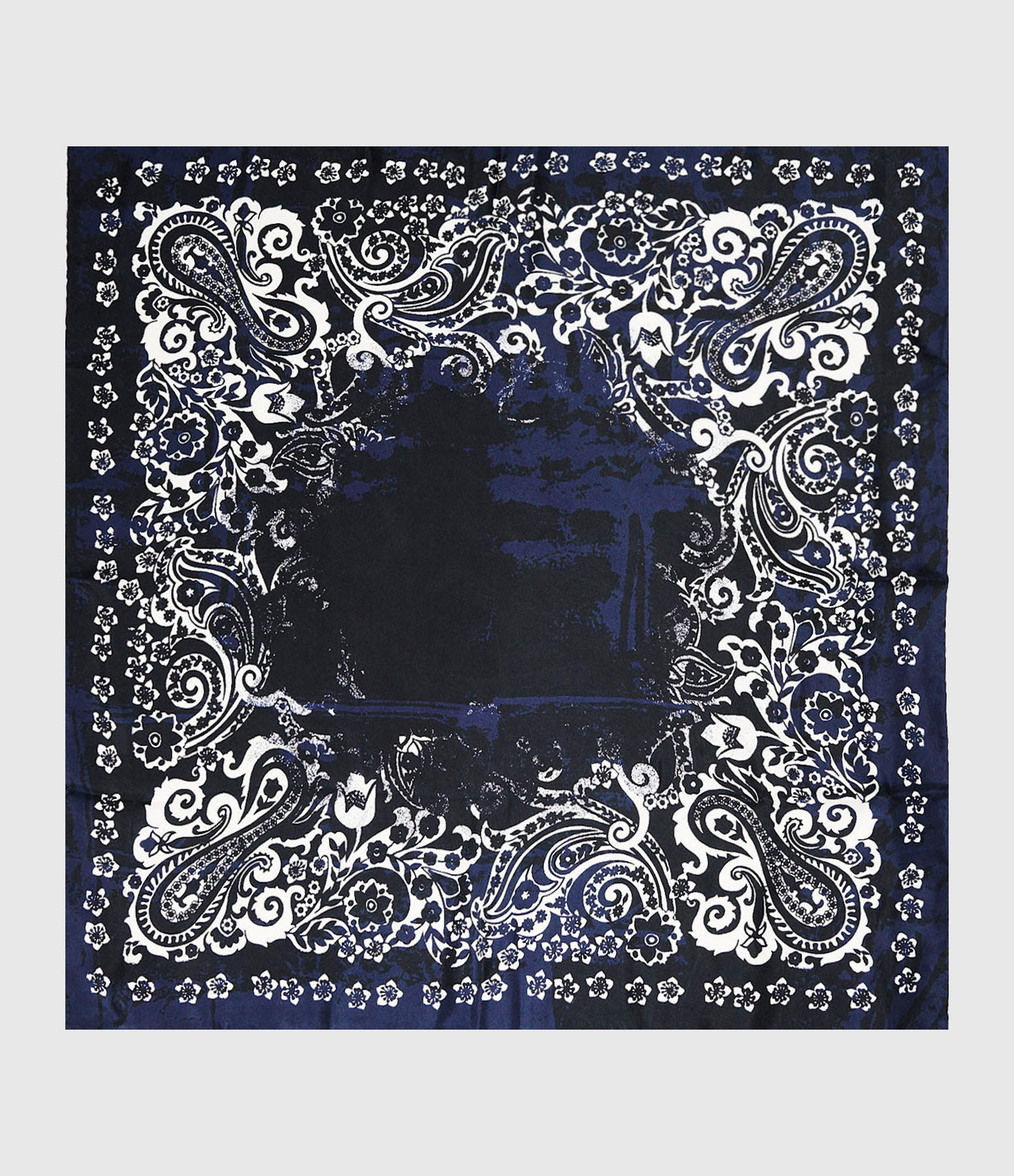 Foulard Sens Soie Bandana Tuareg