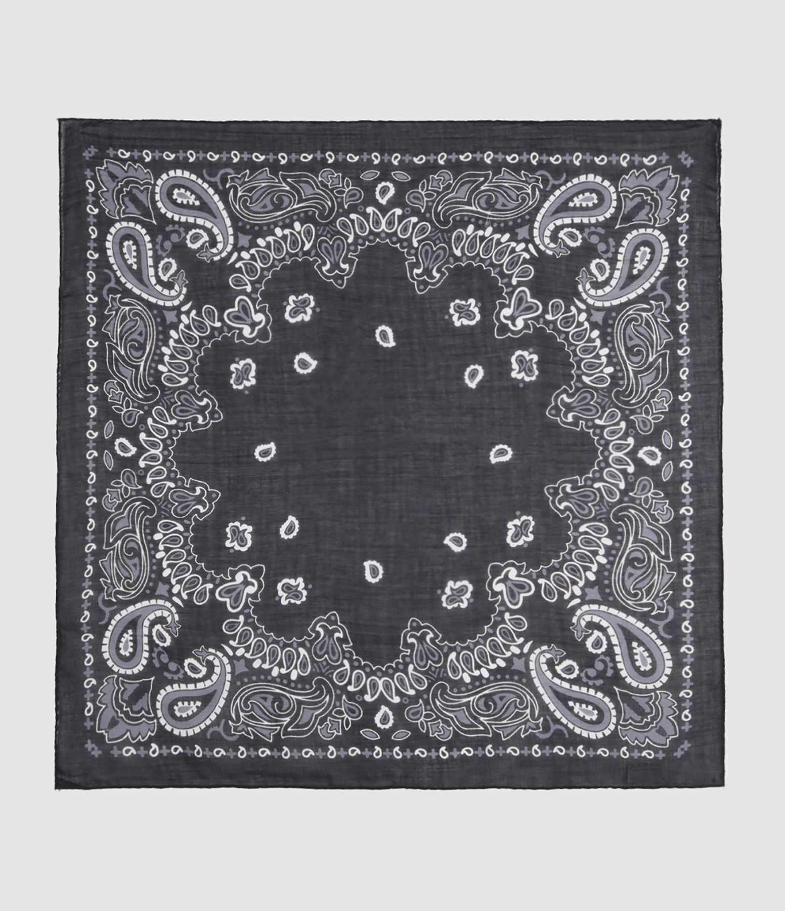 Foulard Bandana Black