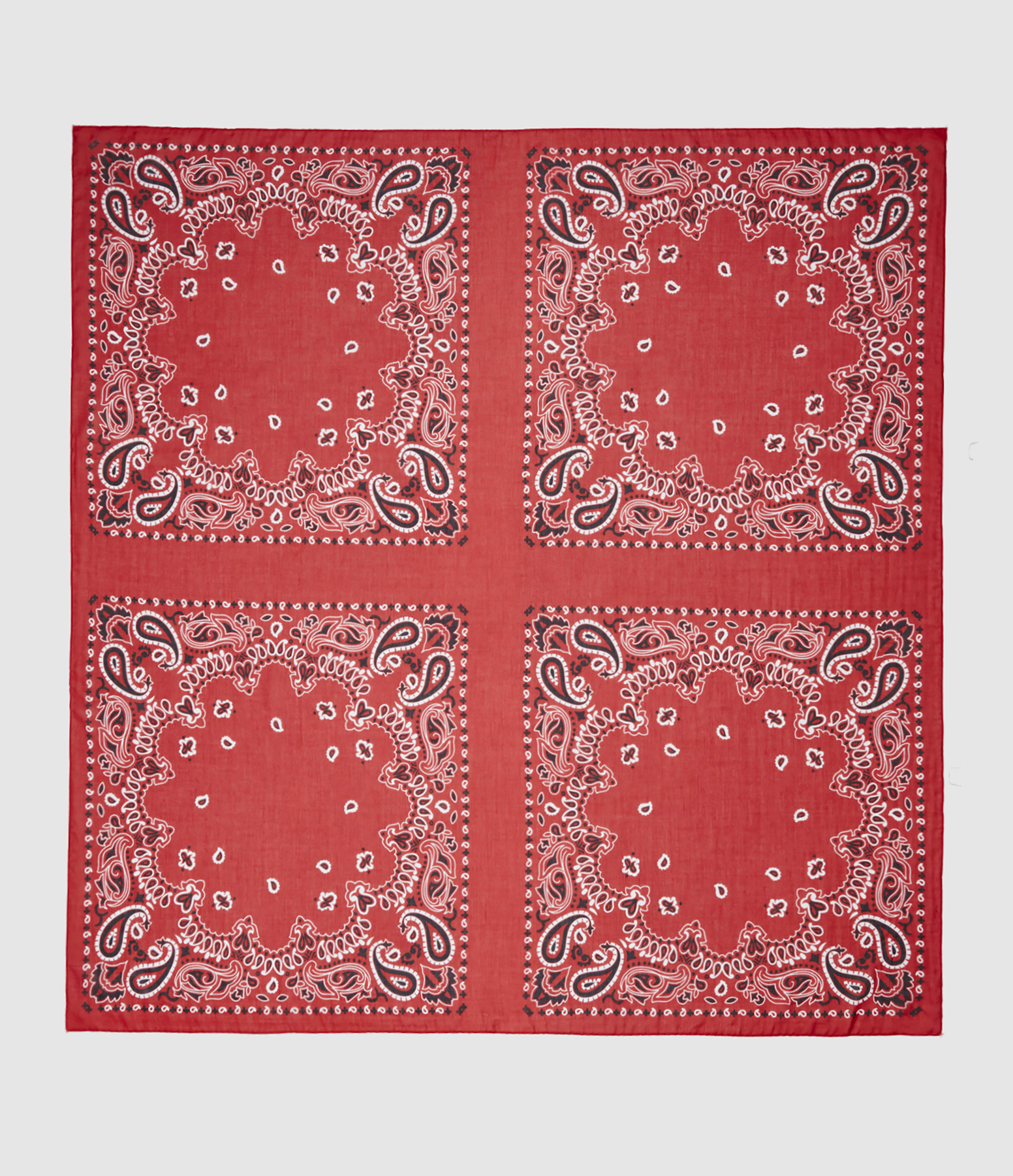 Foulard Quadra Red