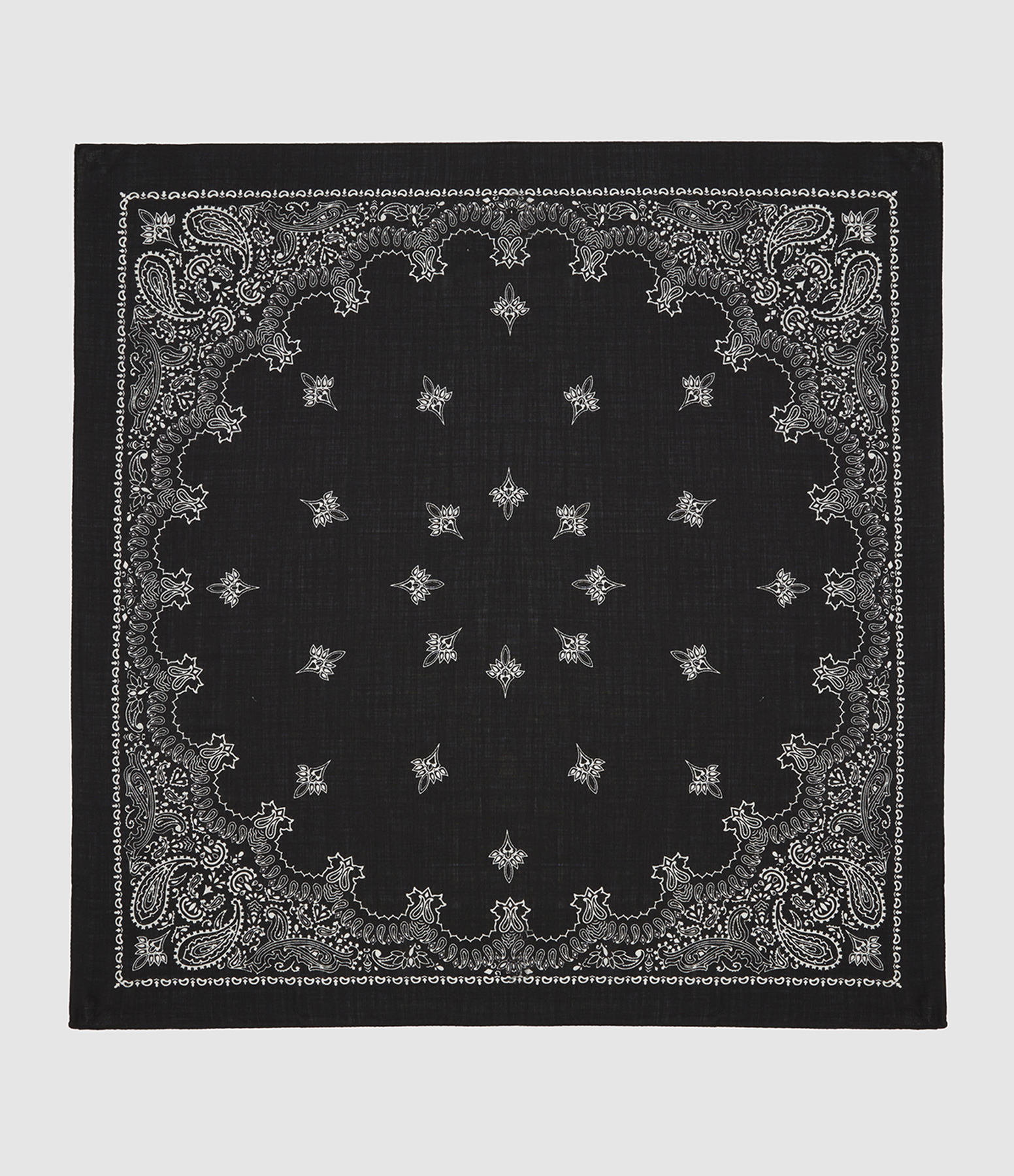 Foulard Carré Noir