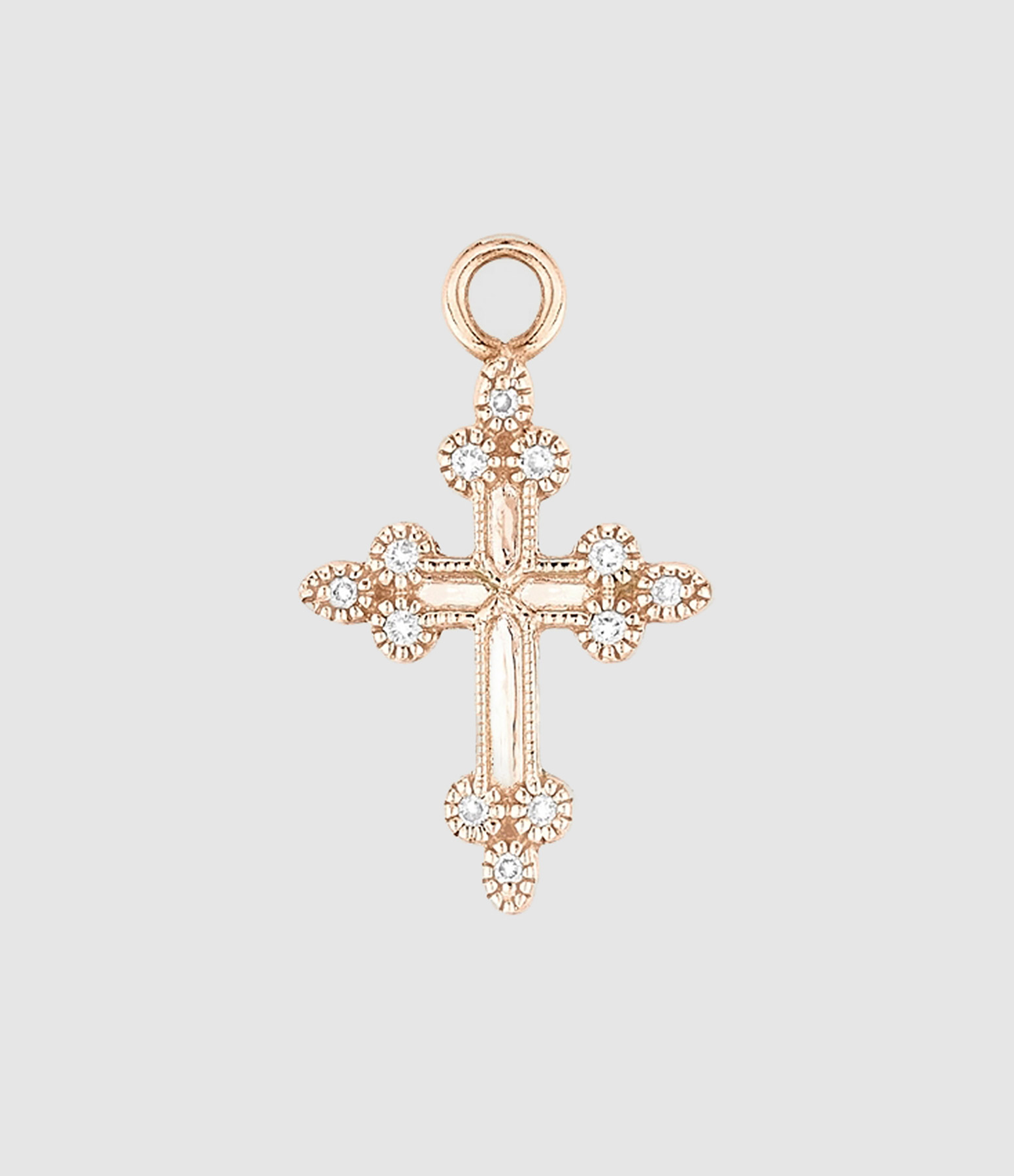 Mini Charm Dévotion Or Diamants