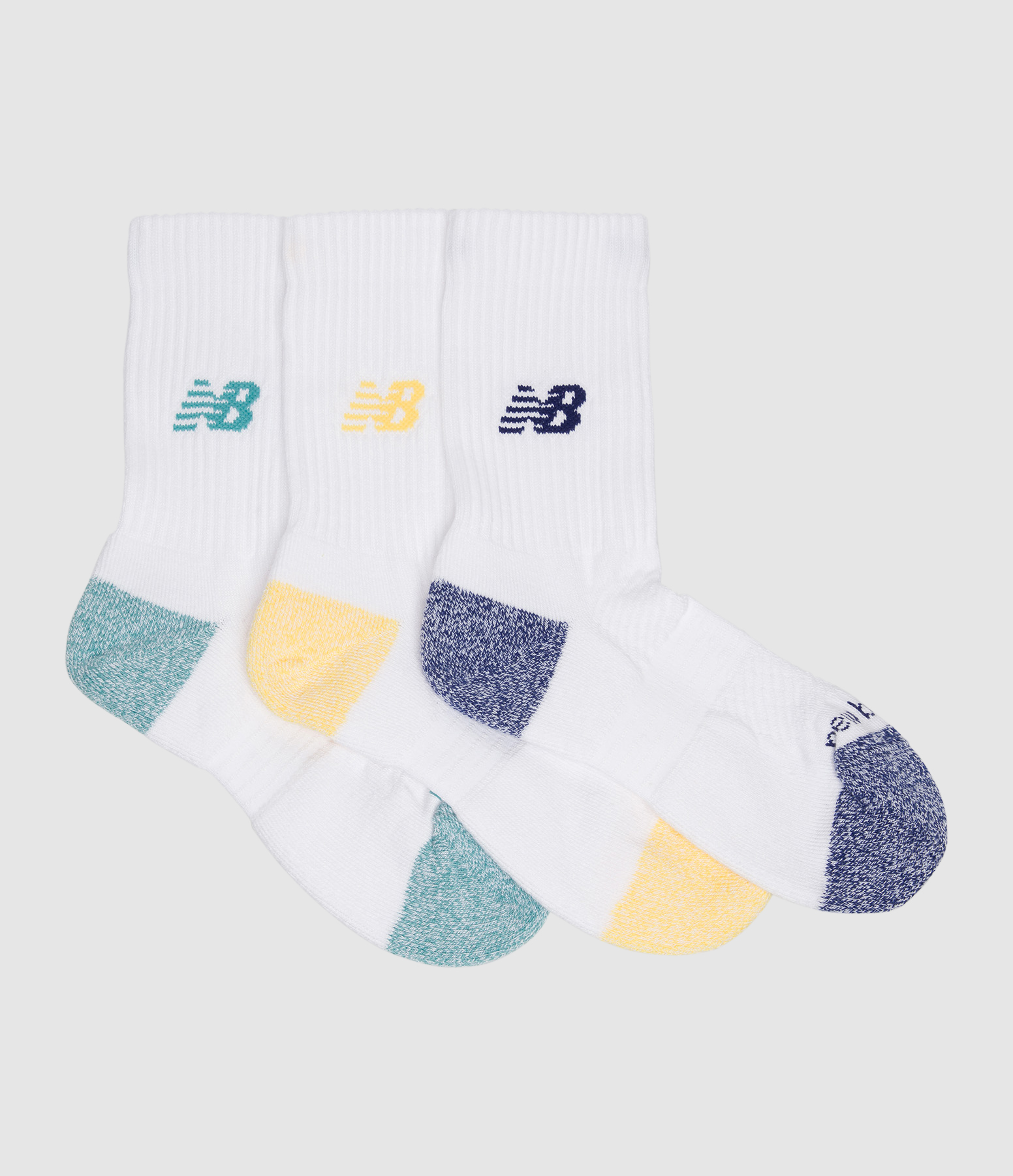 Chaussettes Active Crew 3 Pack Assorted Colors