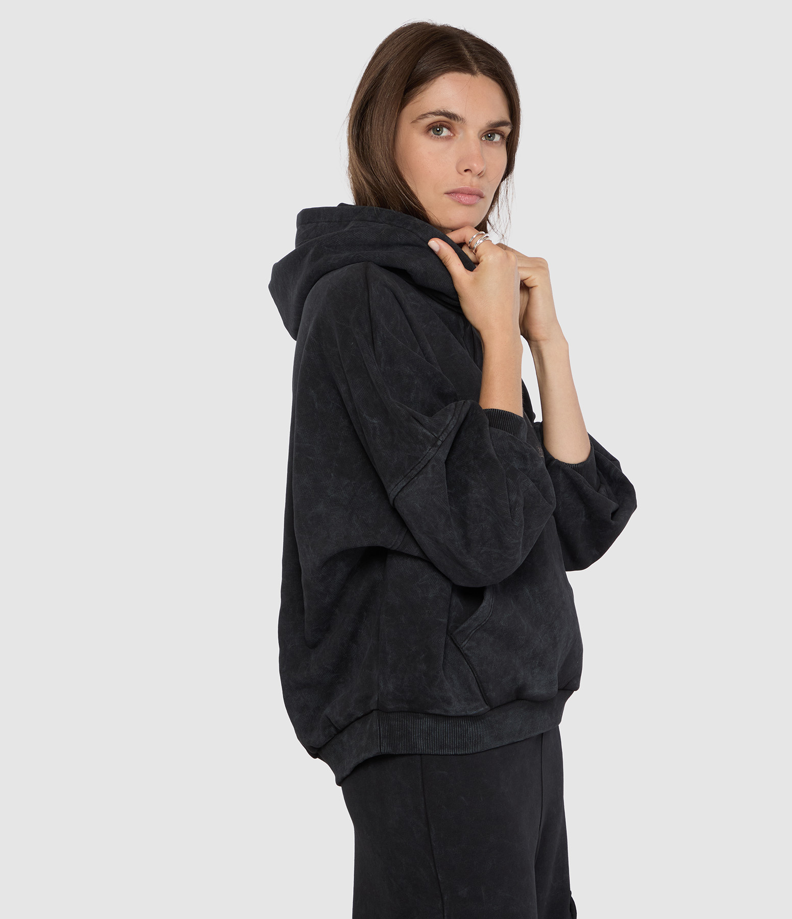 Sweatshirt Avenue Lab Nero Carbone