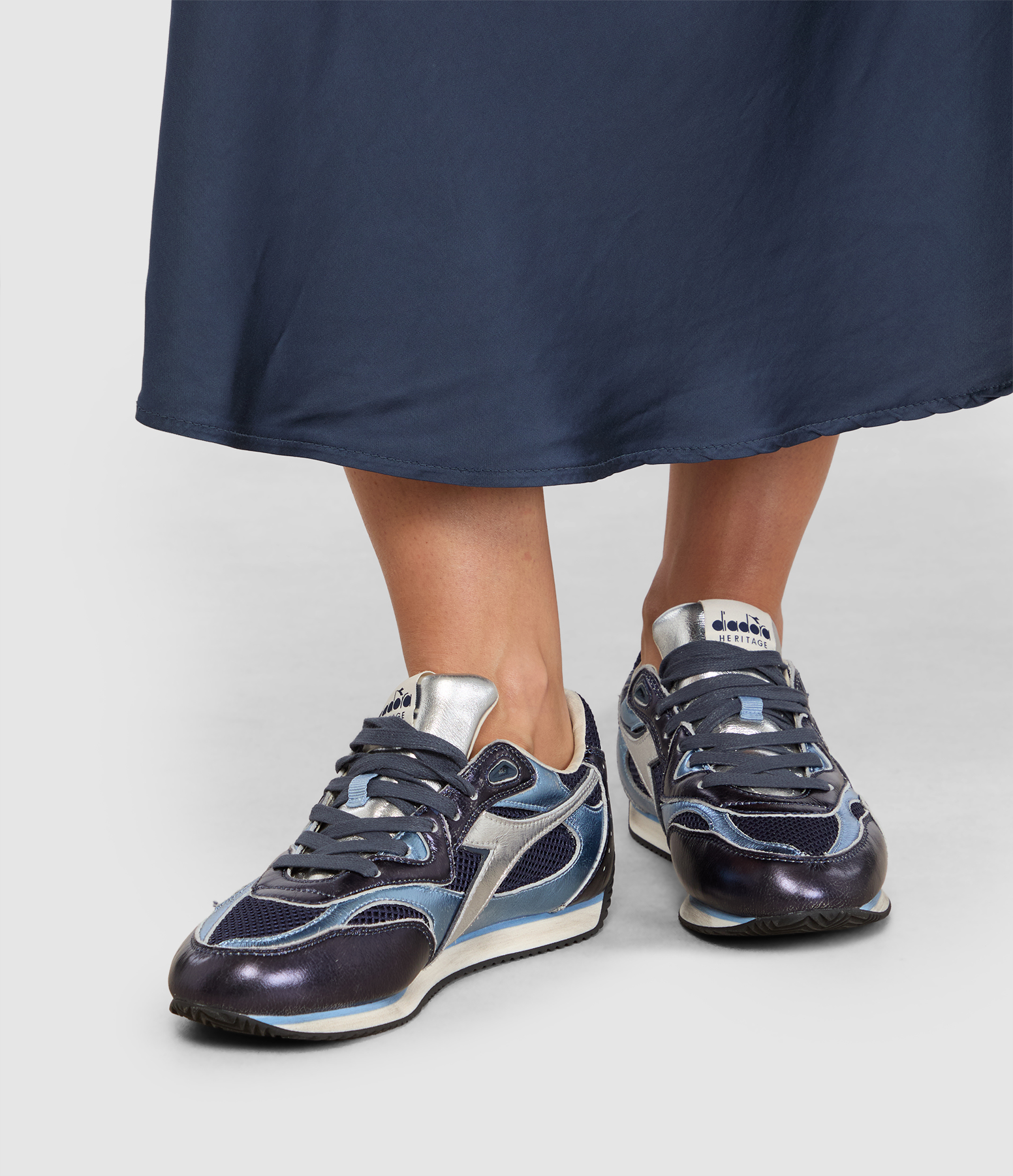 Baskets Equipe Revenge Metal Blu Campana