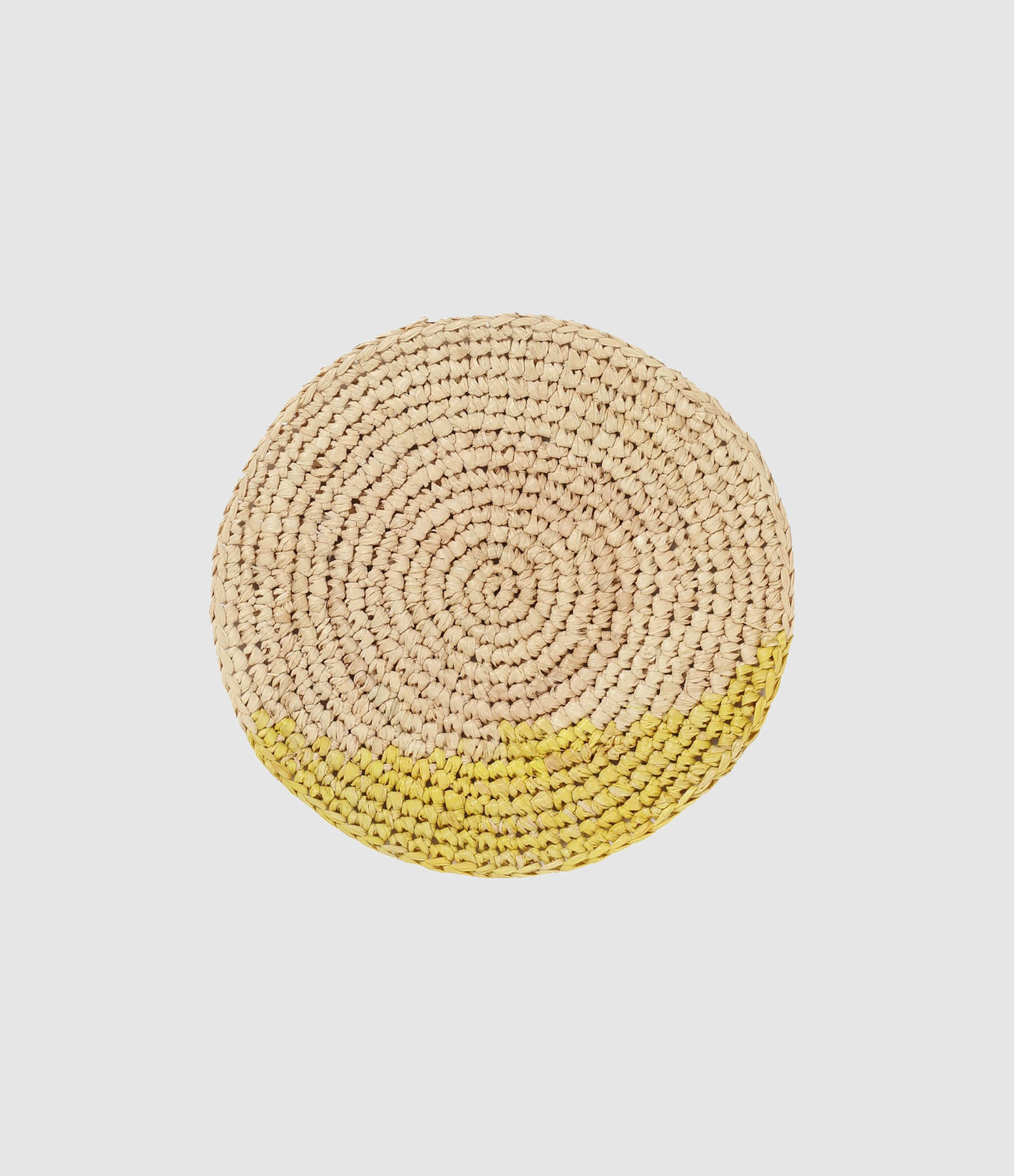 Dessous de verre Jaune