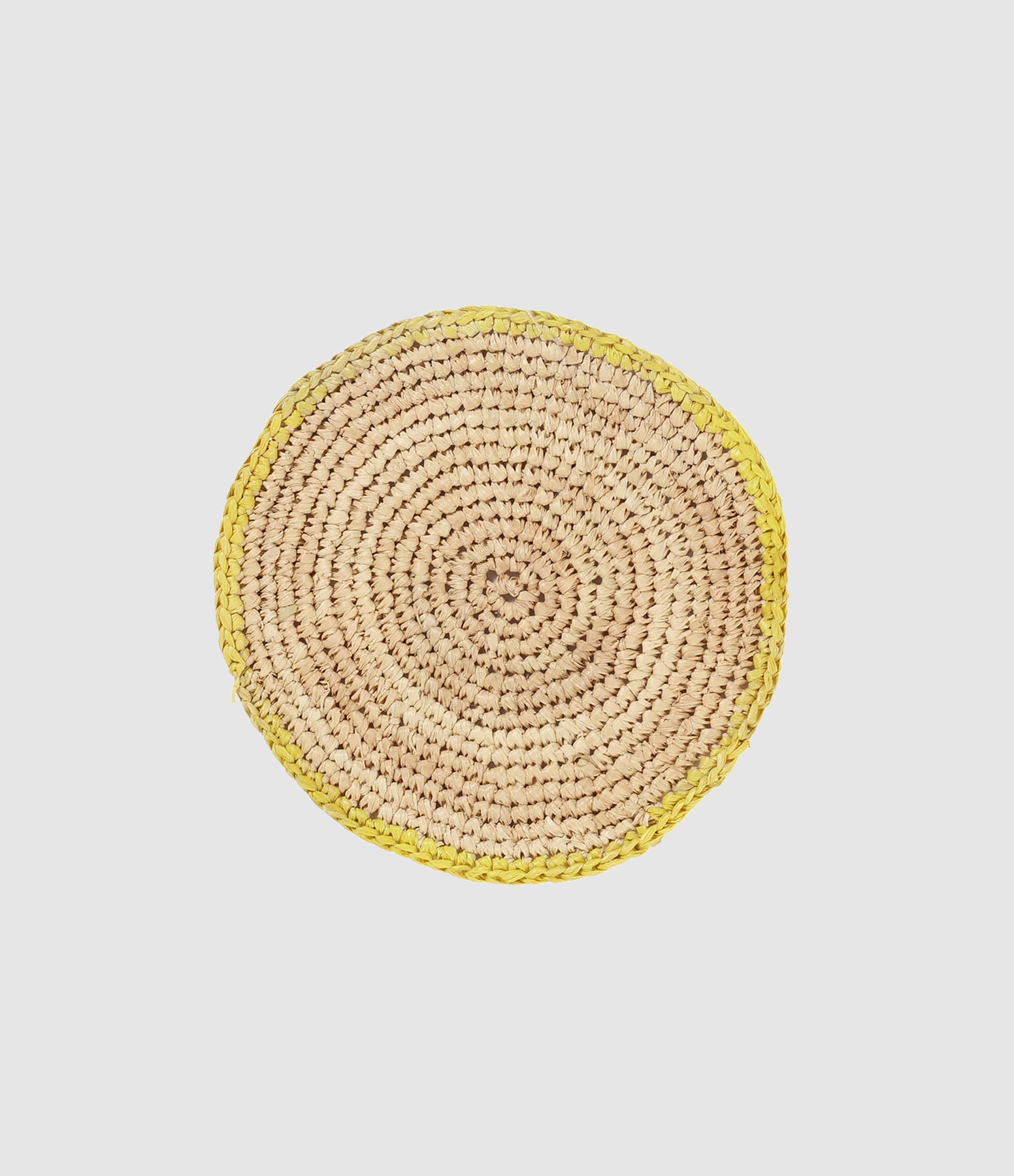 Dessous de verre Jaune