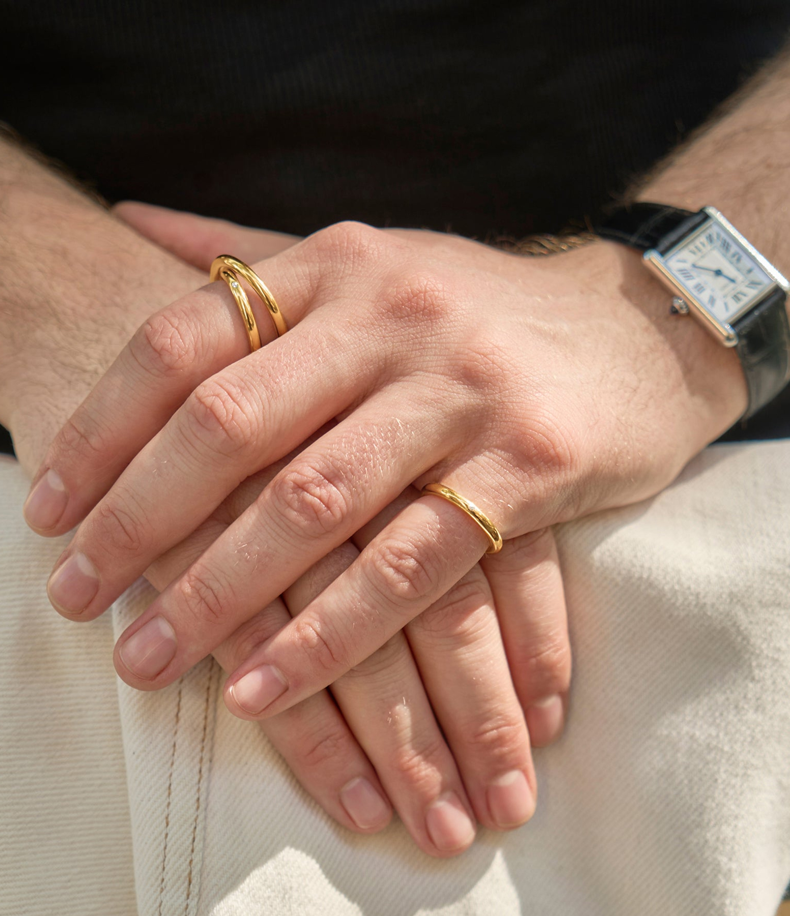 Bague Spirale 3.0 Vermeil Et Diamant