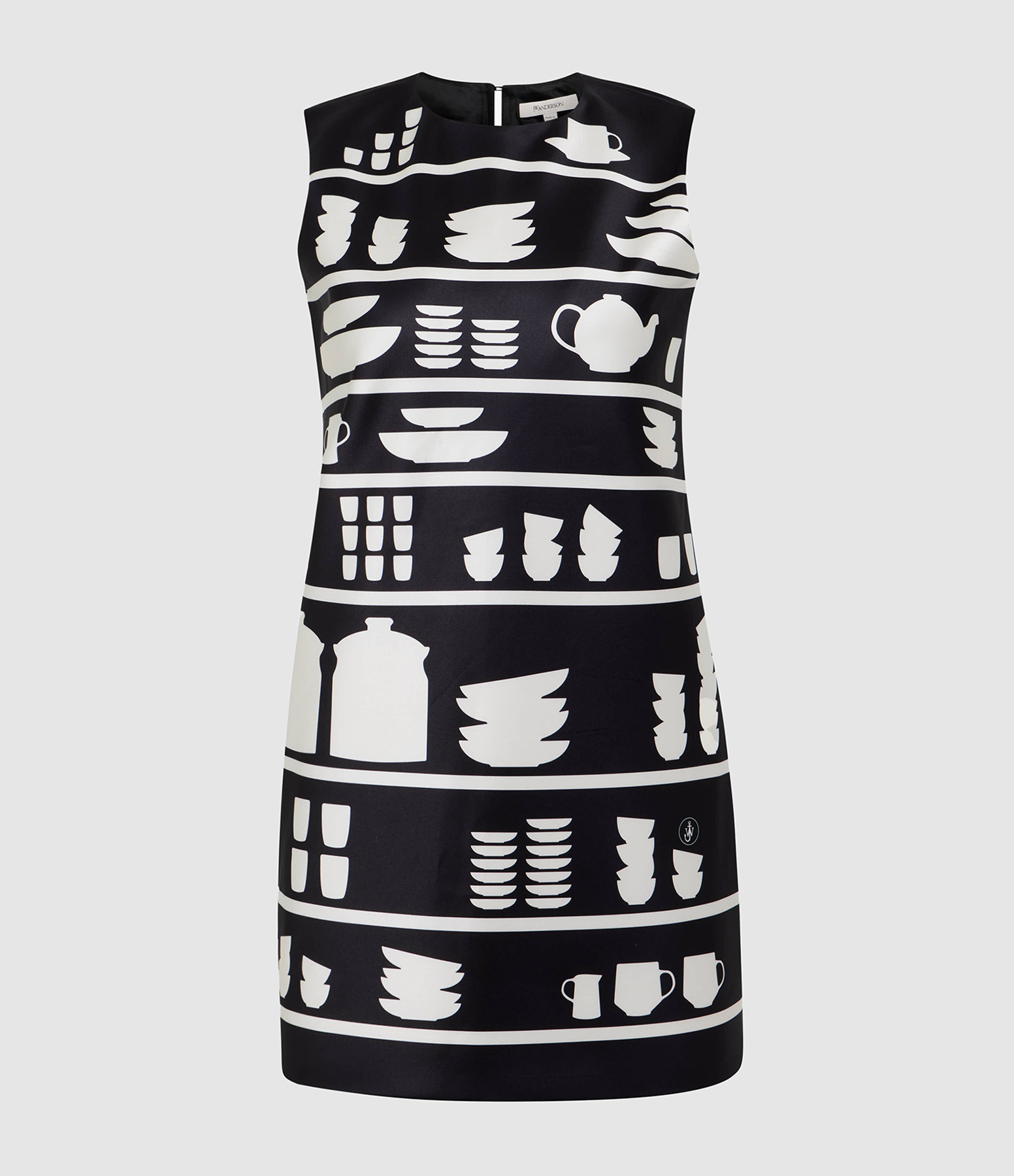 Mini Robe Imprimé Noir Blanc