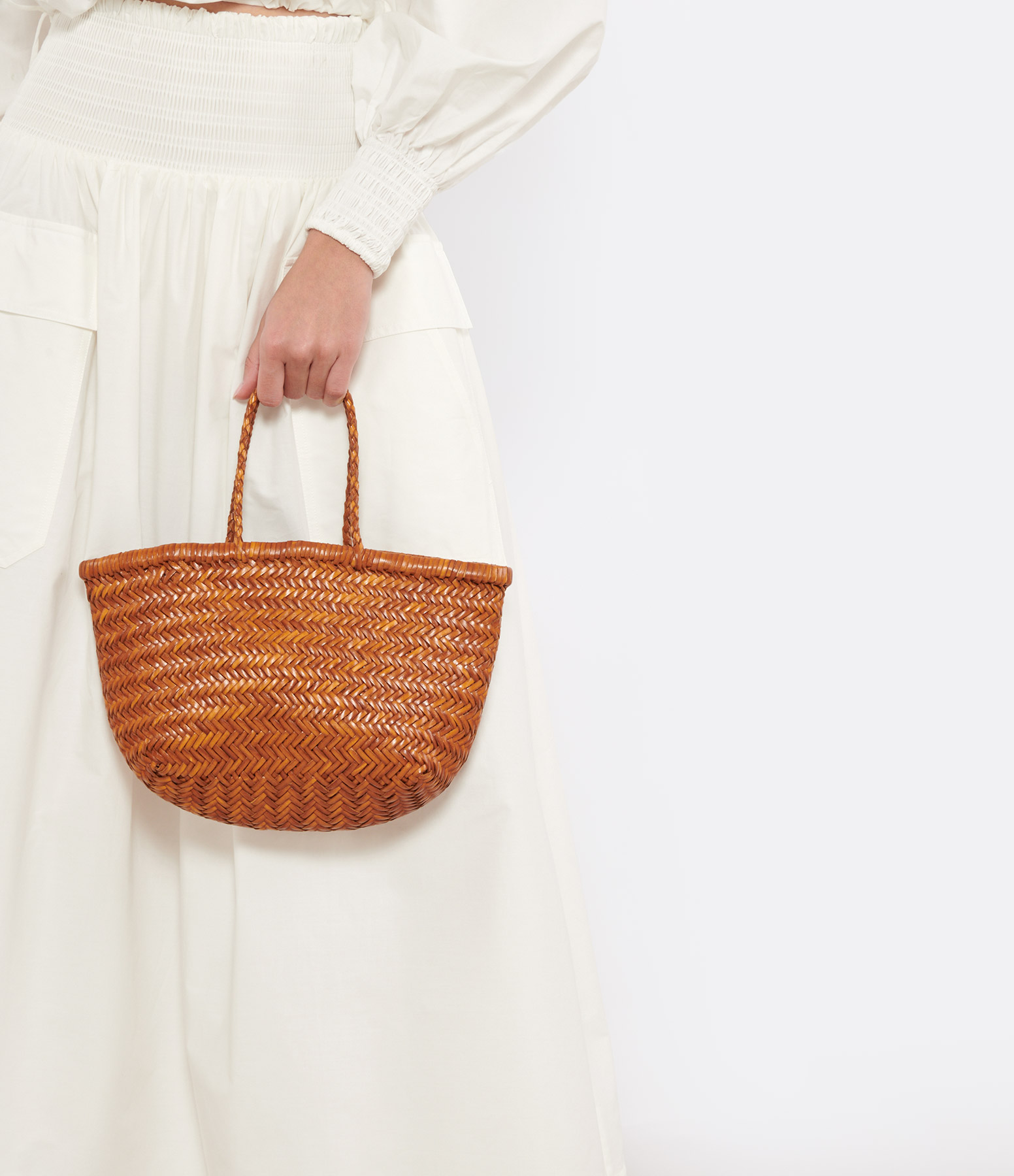 Sac Bamboo Triple Jump Mini Cuir Tan