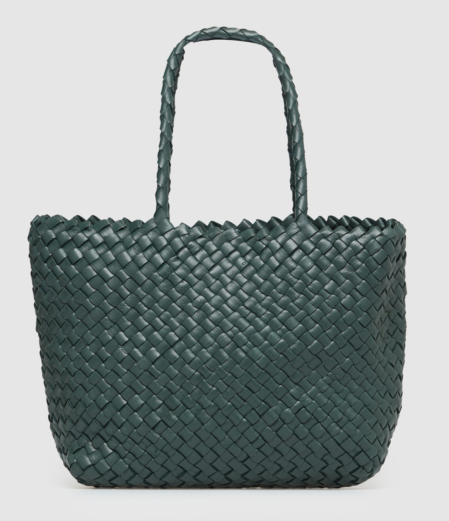 Sac Bandoulière Mini Inside Out Cuir Forest