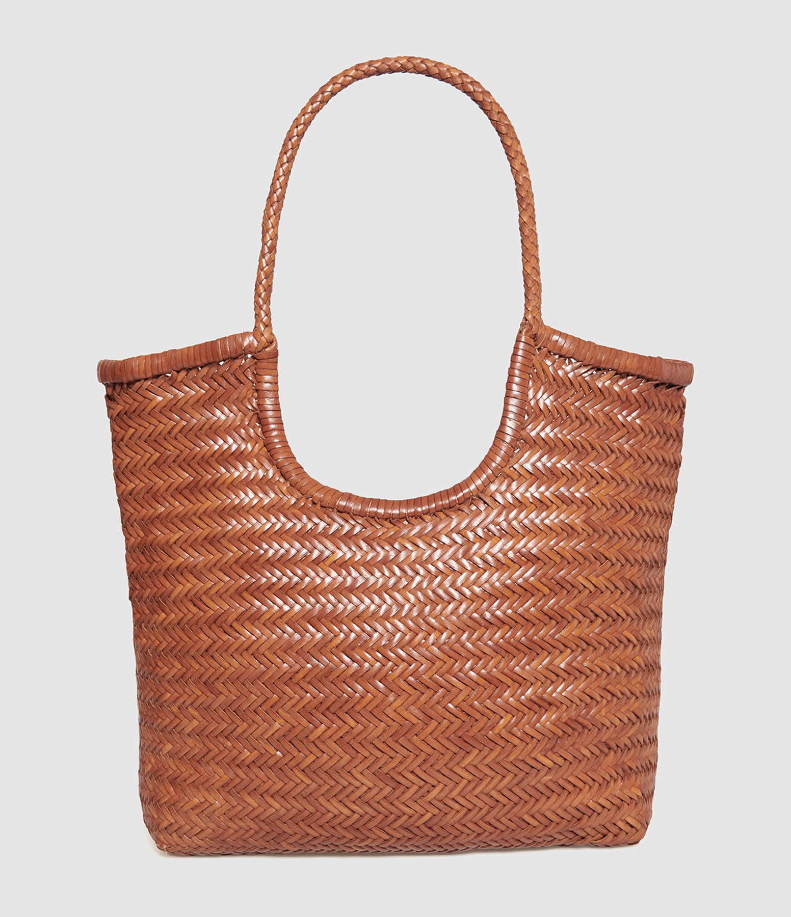 Sac Ns Diagonal Cuir Tan