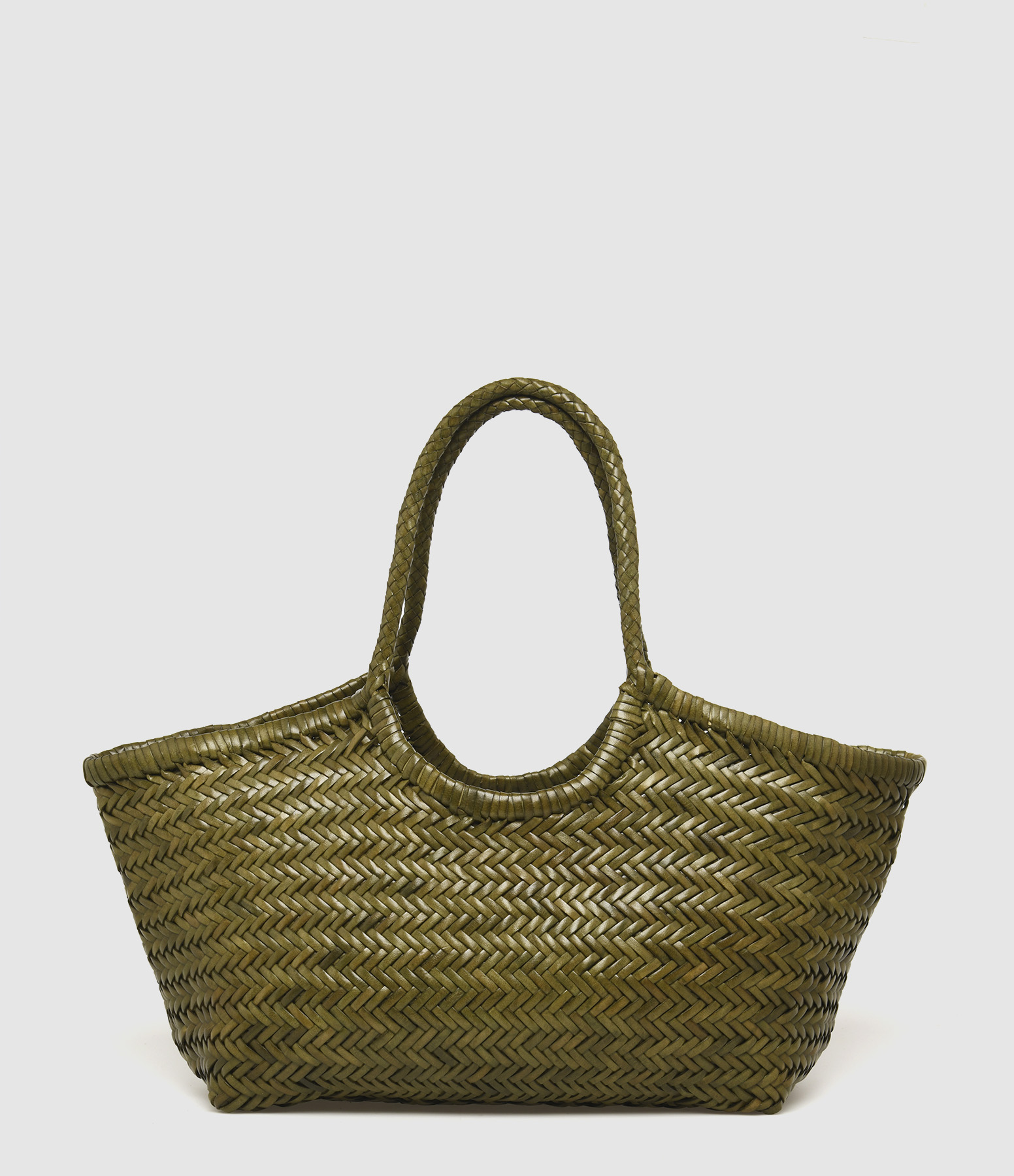 Sac Nantucket Basket Big Cuir Kaki