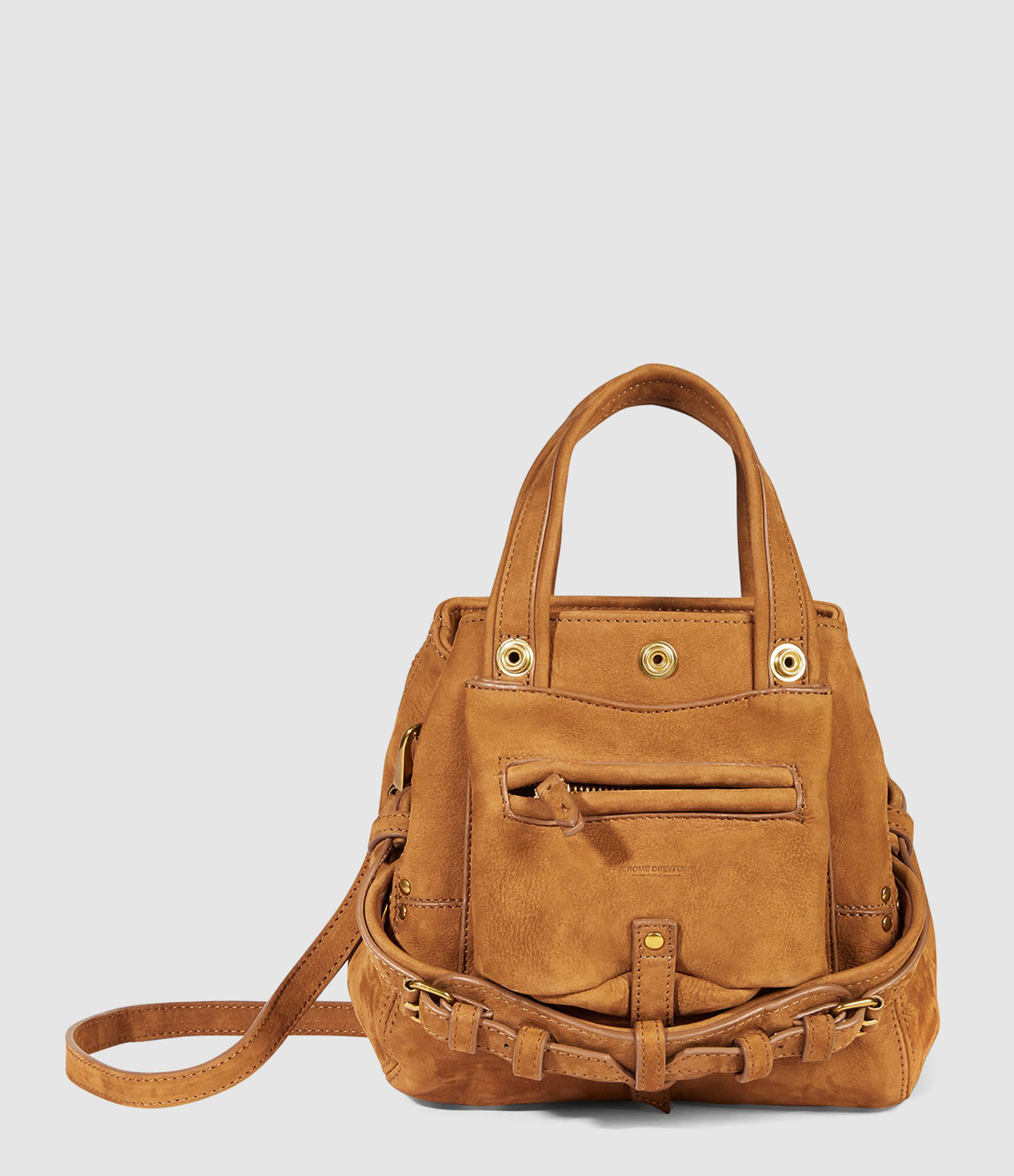 Sac Billy Nano Cuir Suédé Tabac
