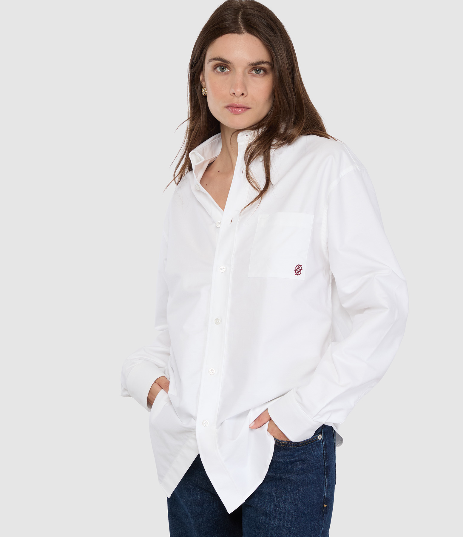 Chemise Oxford White