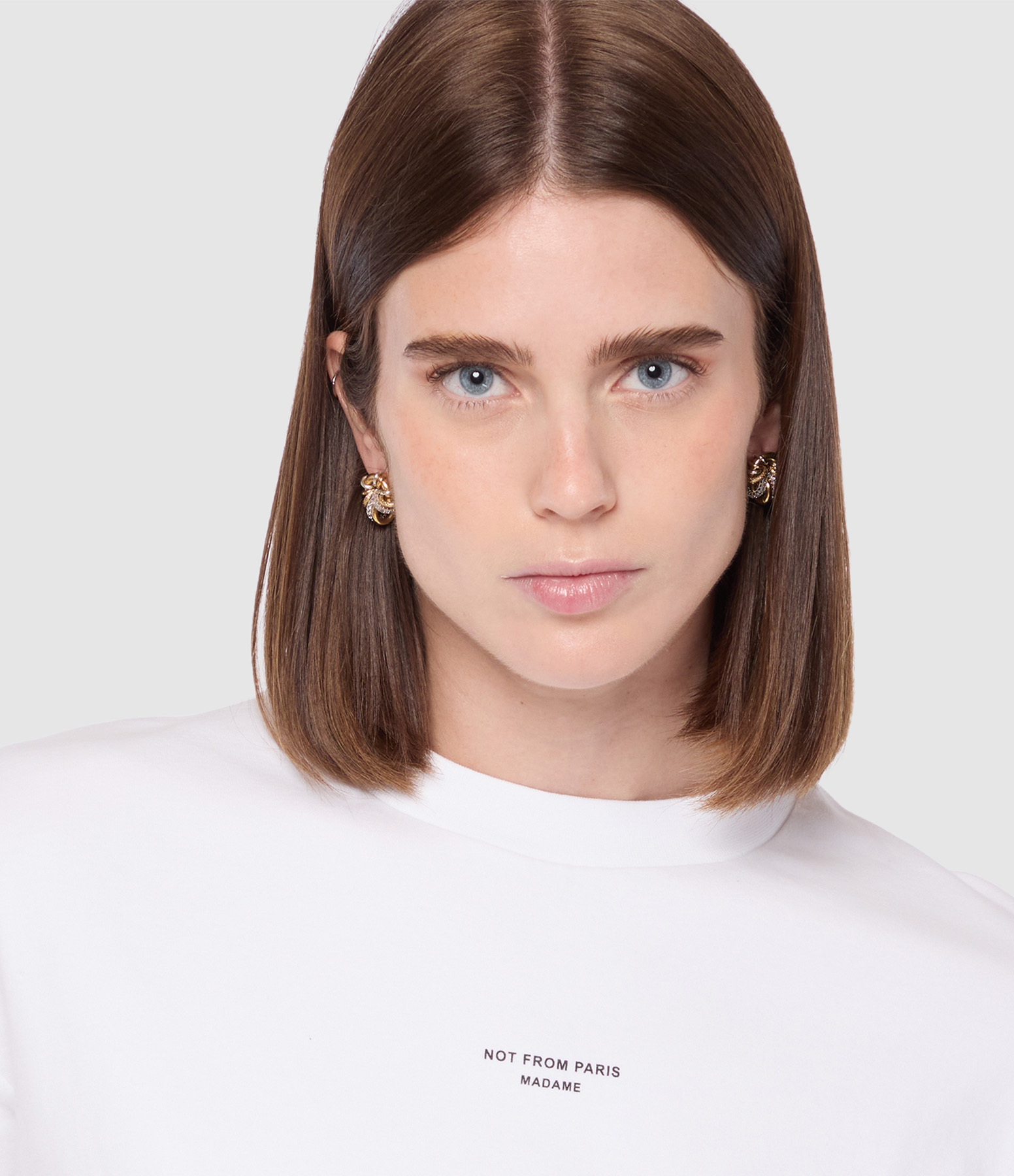 T-Shirt Classic Slogan  Optic White