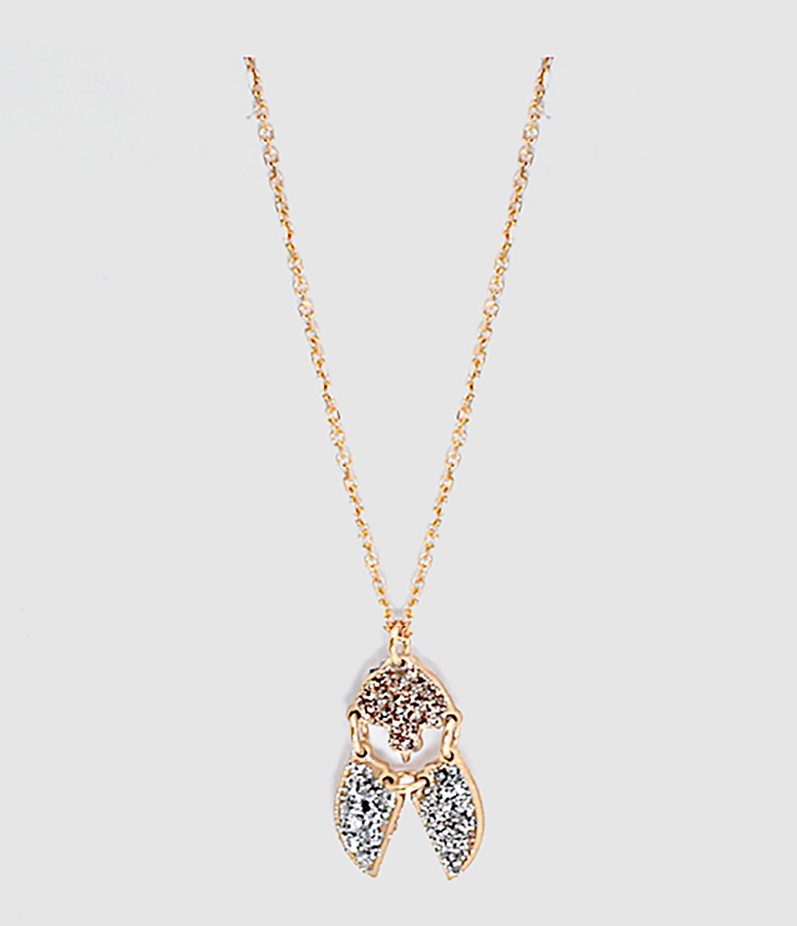 Collier Scarabée Khépri XS Diamanté
