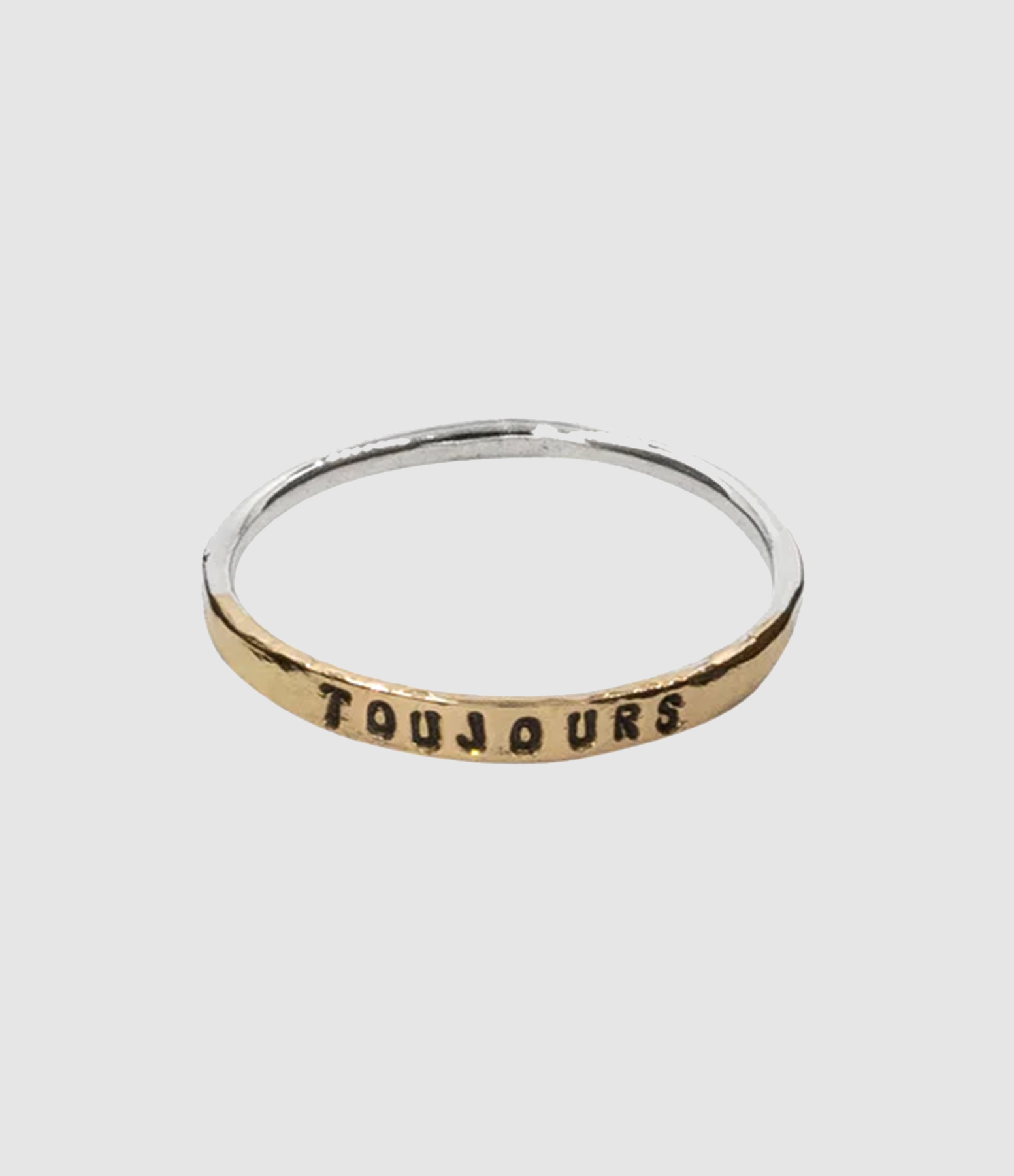 Bague Capsule 2025 Argent et Or