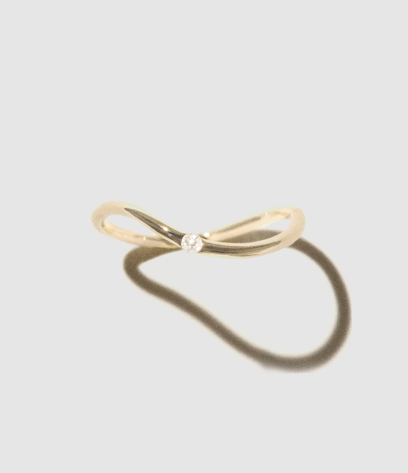 Bague Dune n°1 Diamants Or Jaune