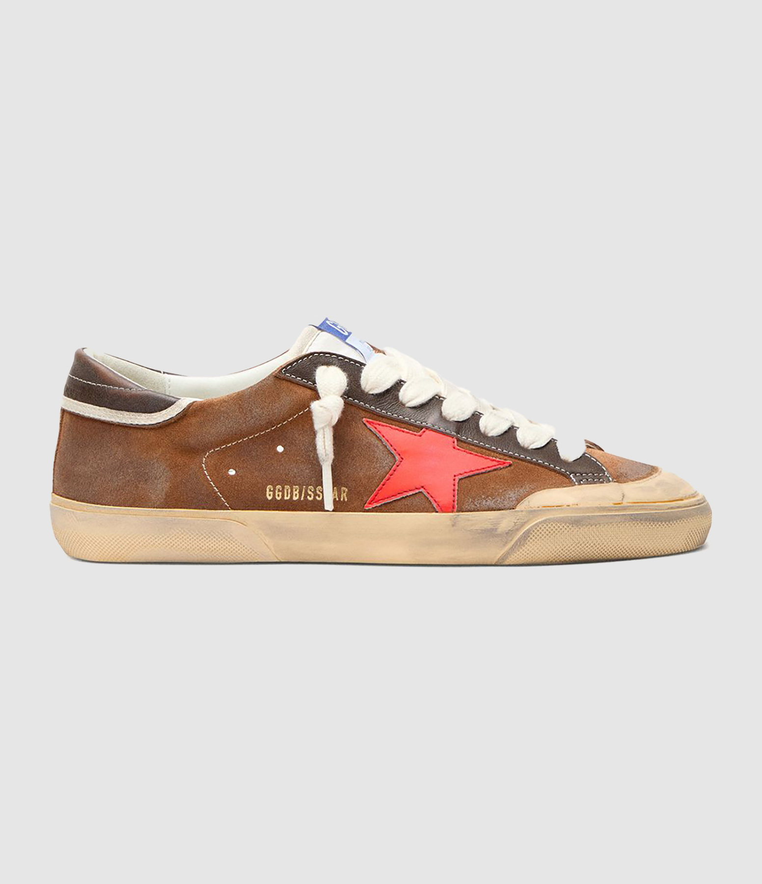 Baskets Super Star Brown/Orange/Blue