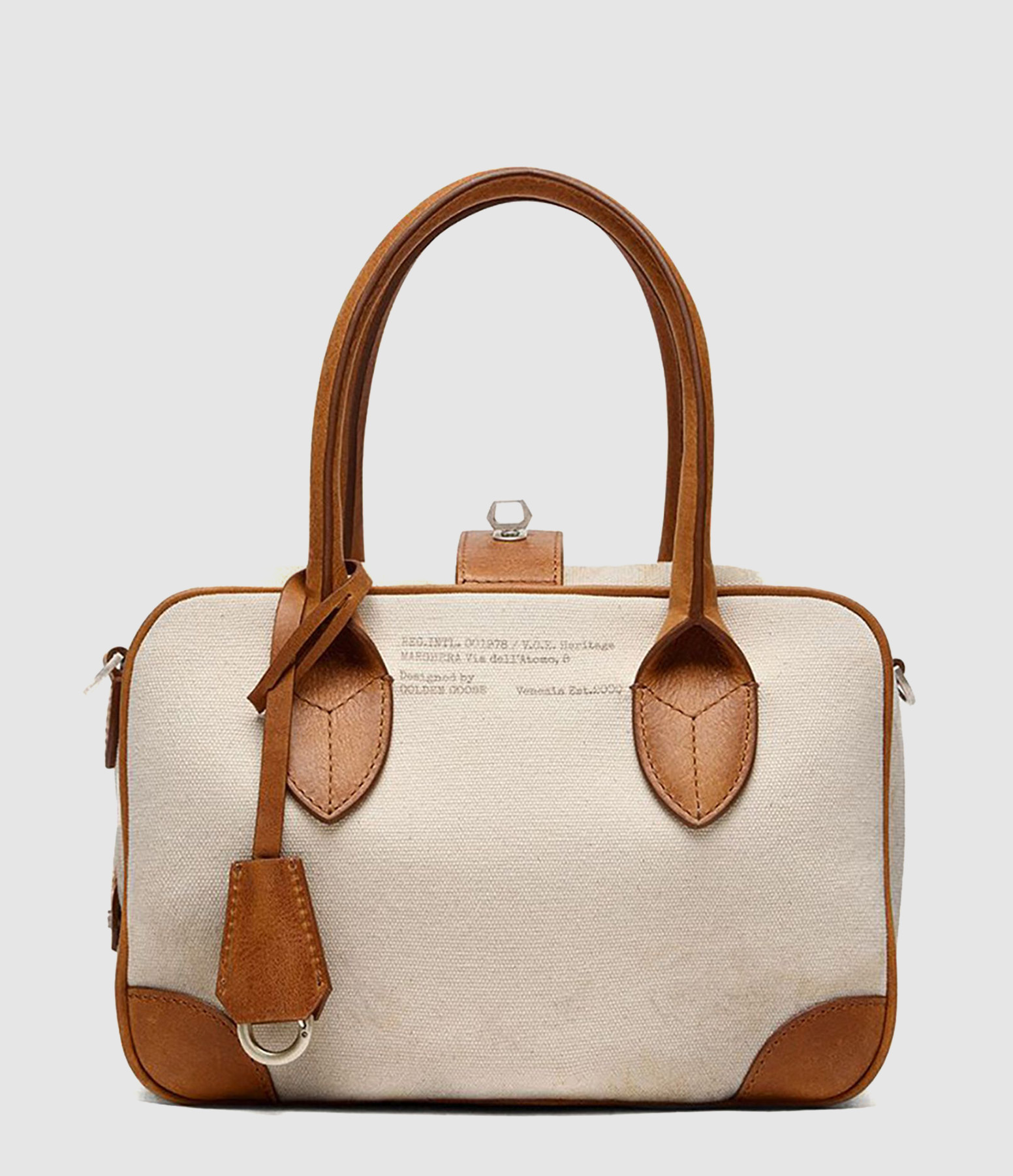 Sac Vita Bag Ecru/Cuoio