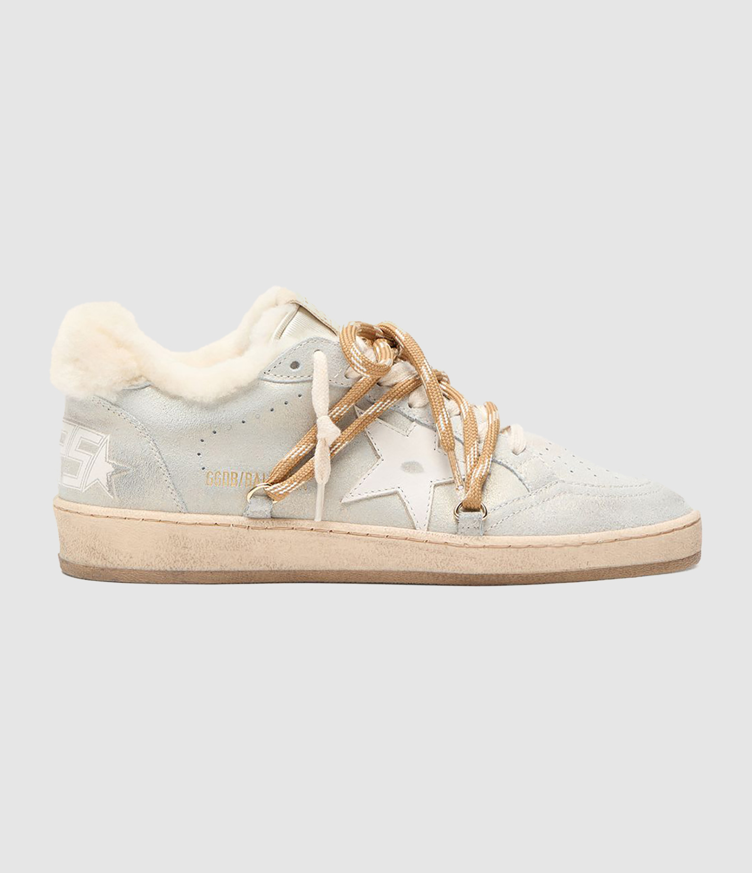 Baskets Ballstar Shearling Platinum/Beige