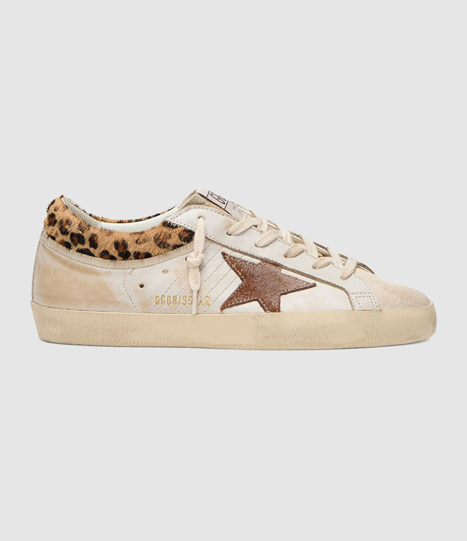 Baskets Super Star White Beige/Speedpearl/Beige Borwn Leo/Brick Red