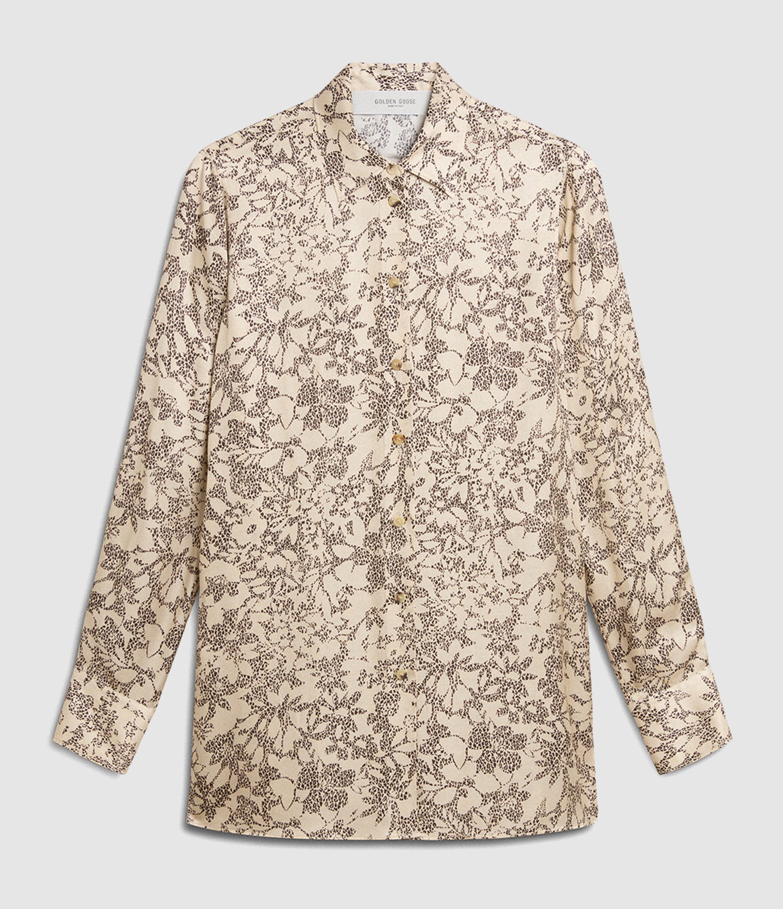 Chemise Woman Journey Satin Safari/Black