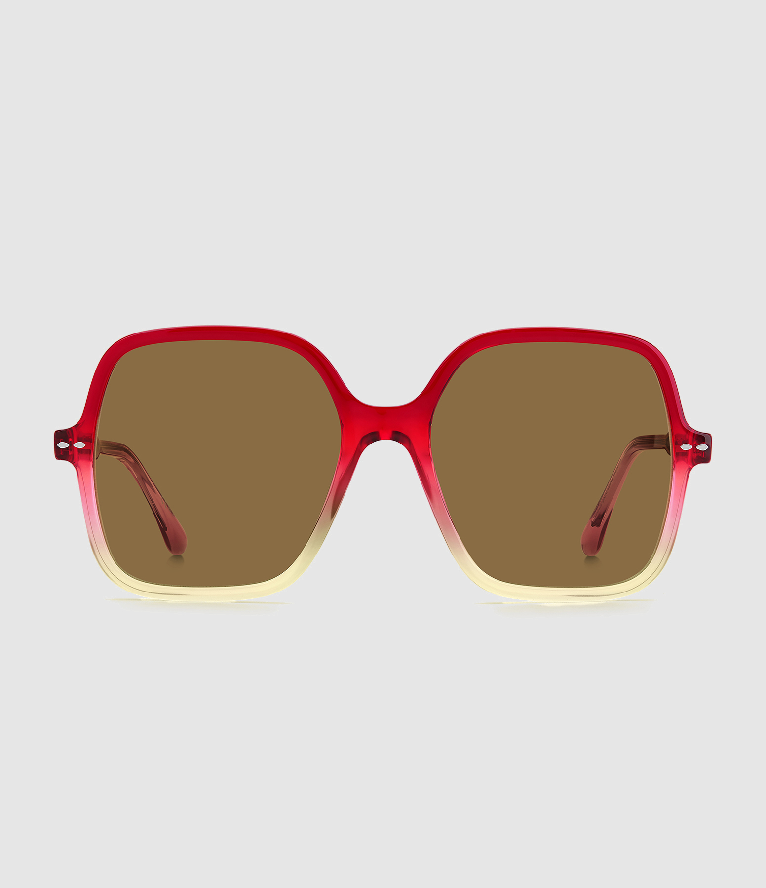 Lunettes de Soleil Salma 0077/G/S Rouge Jaune