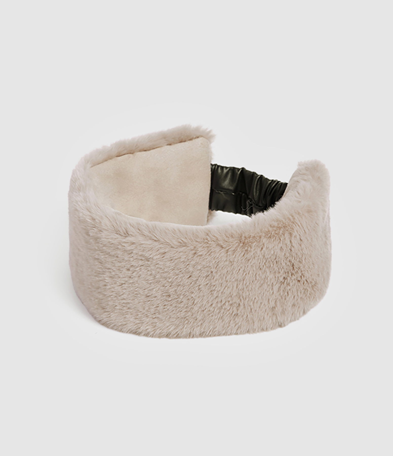 Bandeau Eleni Fausse Fourrure Latte