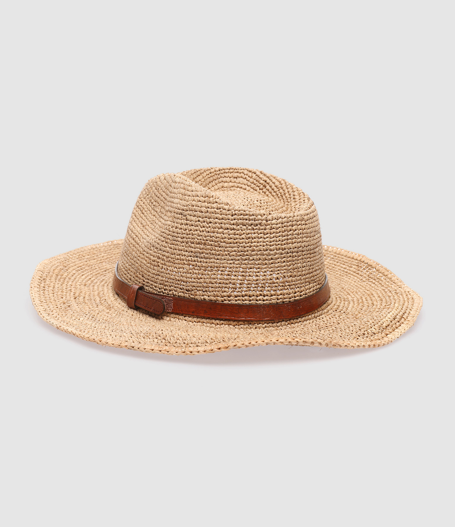 Chapeau Ento Tea Raphia Beige