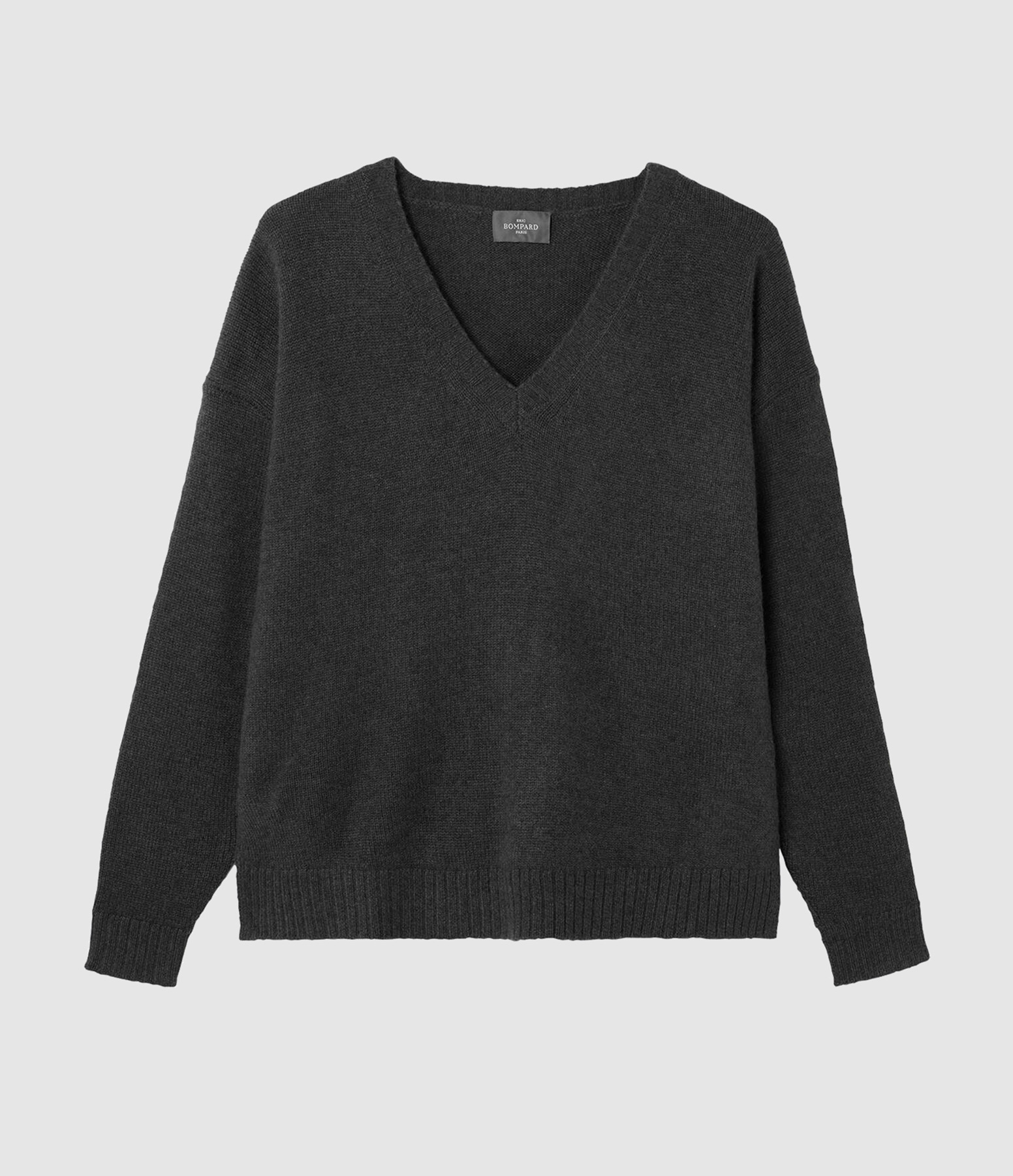 Pull Col V Cachemire Khol