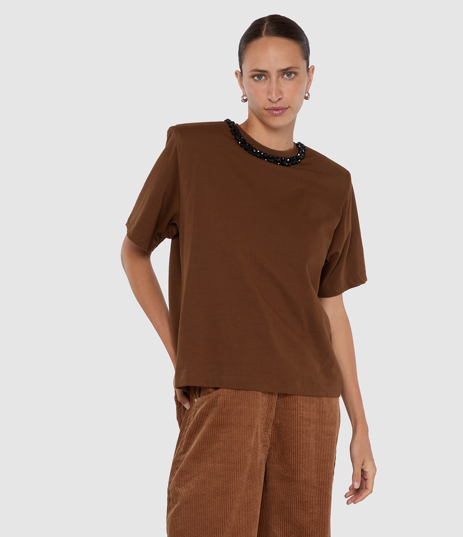 Tee Shirt Kardinal Brun