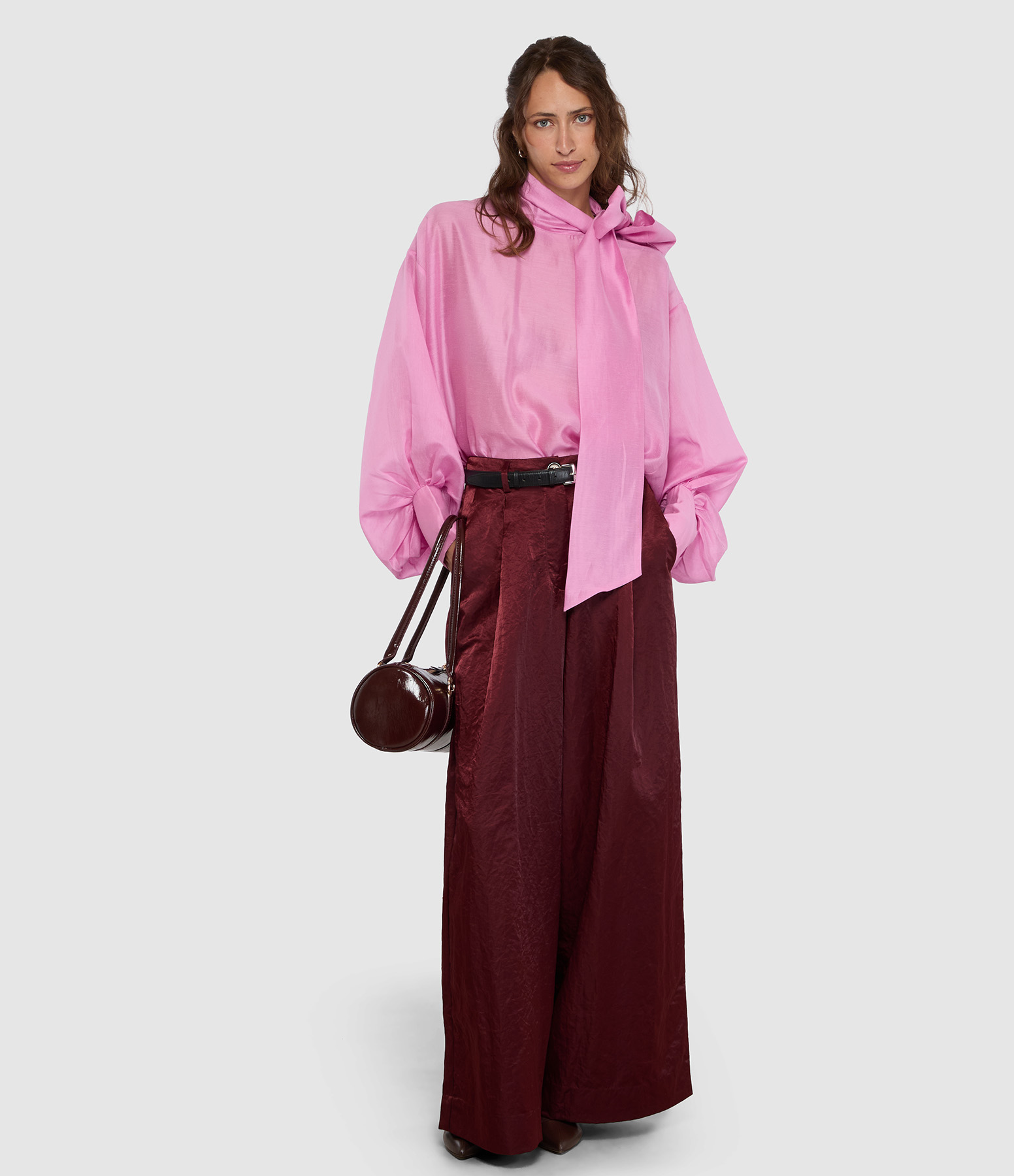 Pantalon Karmen Bordeaux