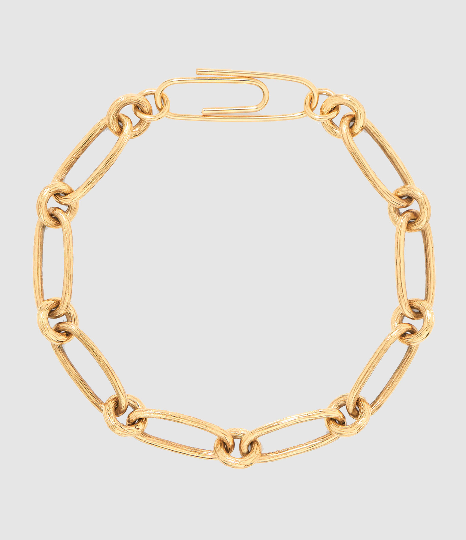 Bracelet Chaîne Ciselée Dorée