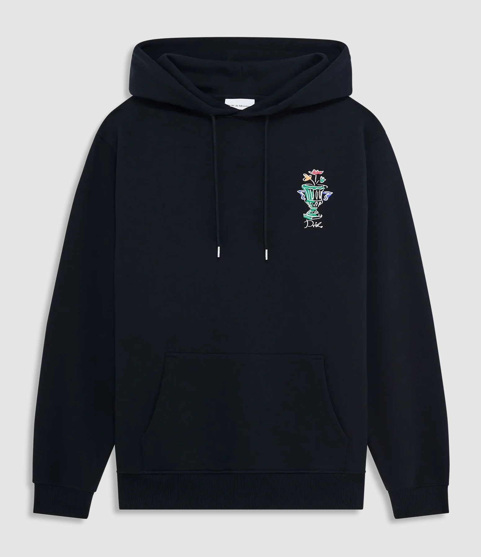 Sweatshirt Hoodie Vase Black