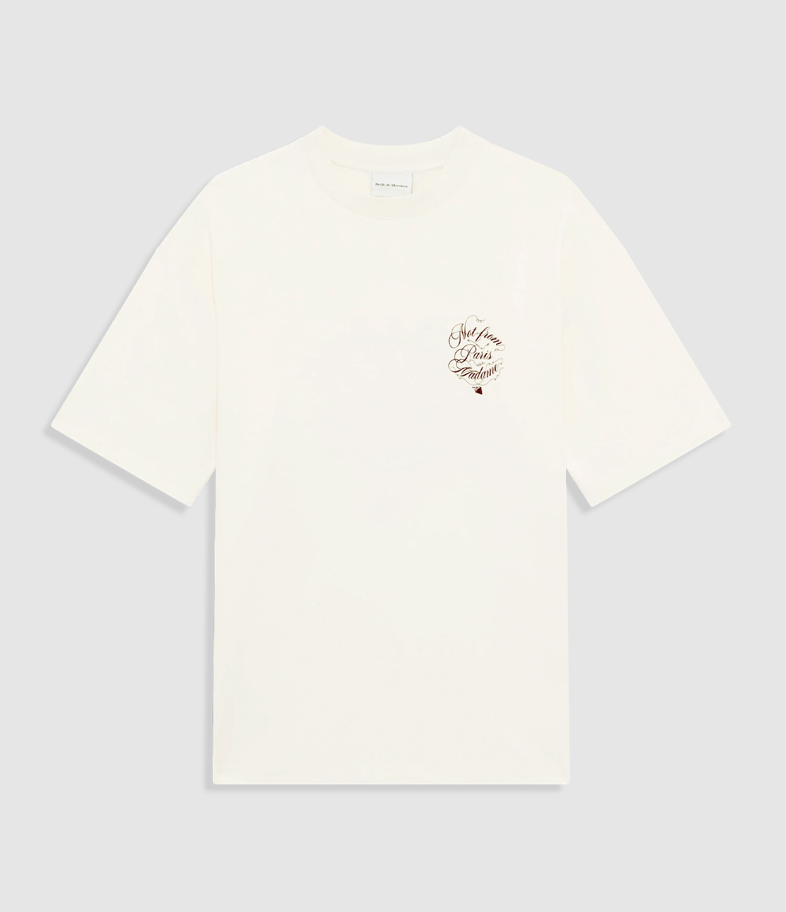 Tee-shirt Slogan Vignes Cream